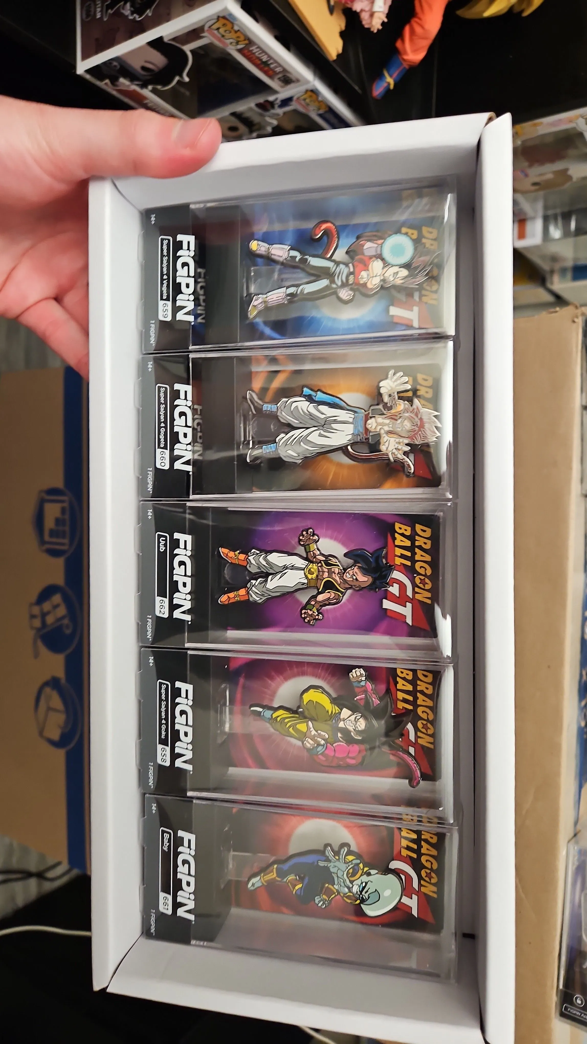 Product image for Dragon Ball GT Figpin Bundle Of 5