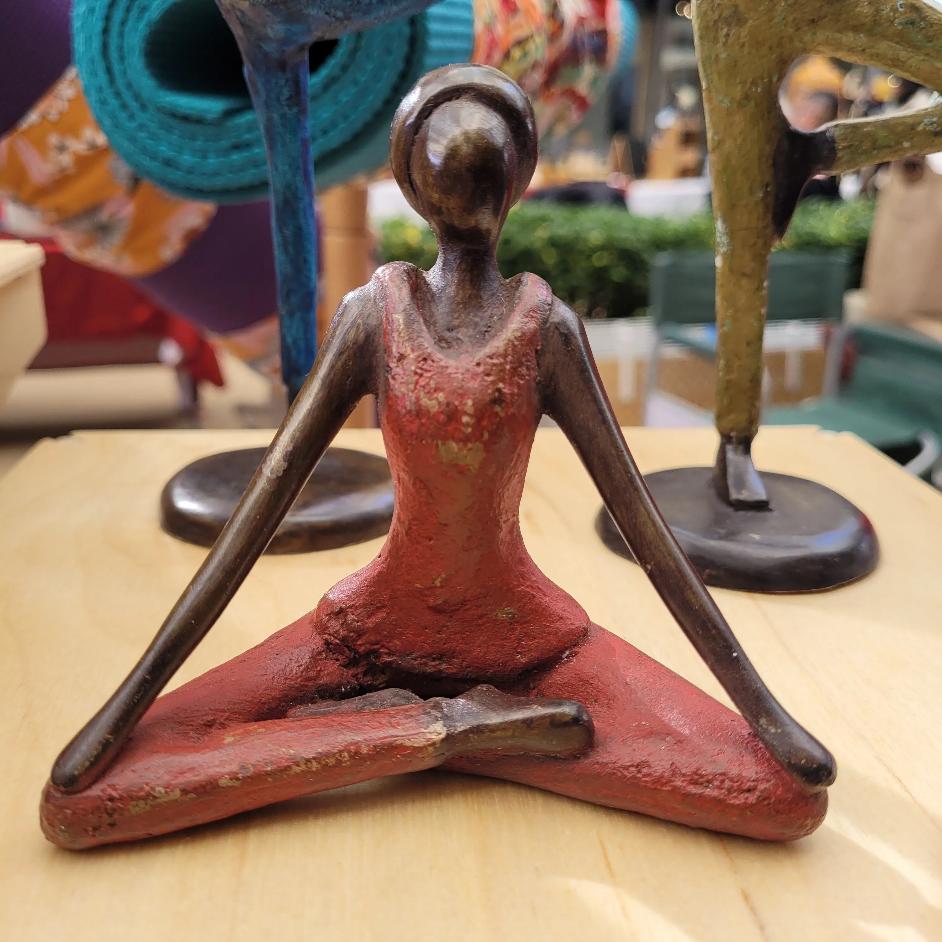 Product image for Yoga Meditation Statue bronze