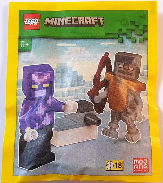 Product image for Minecraft - Stray, Crystal Knight and Shooter Paper Bag
