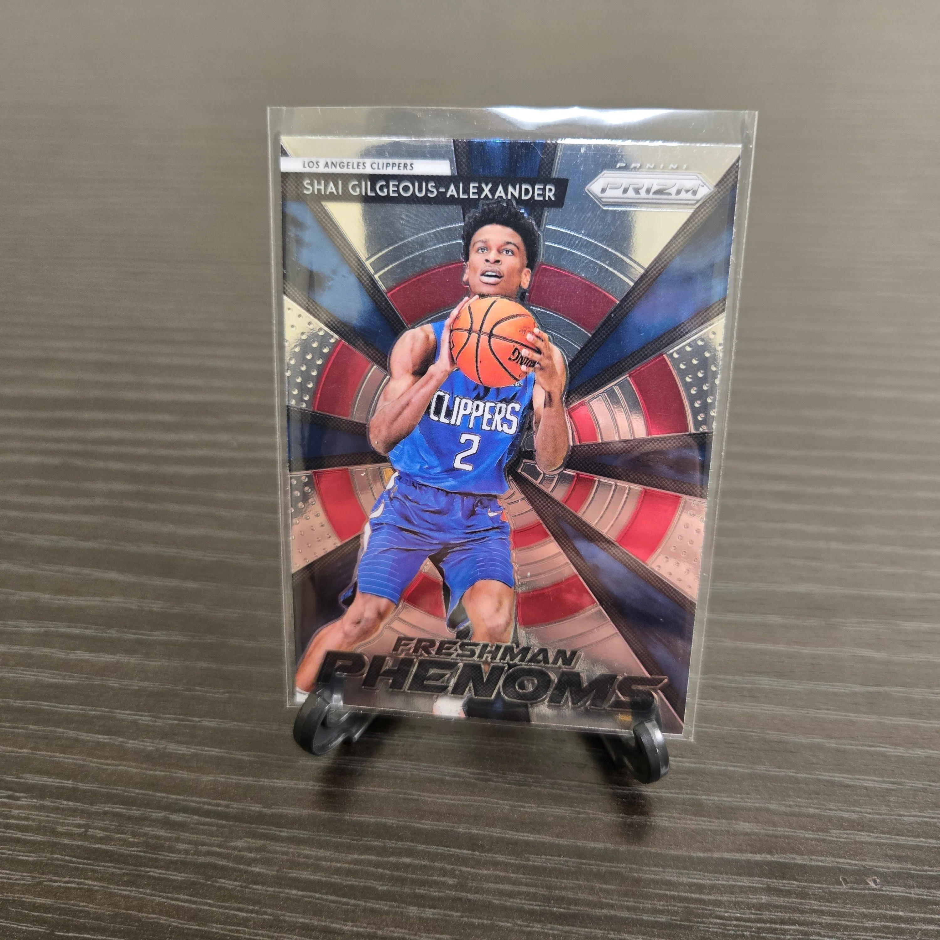 Product image for Shai Gilgeous-Alexander Rookie Clippers NBA basketball card