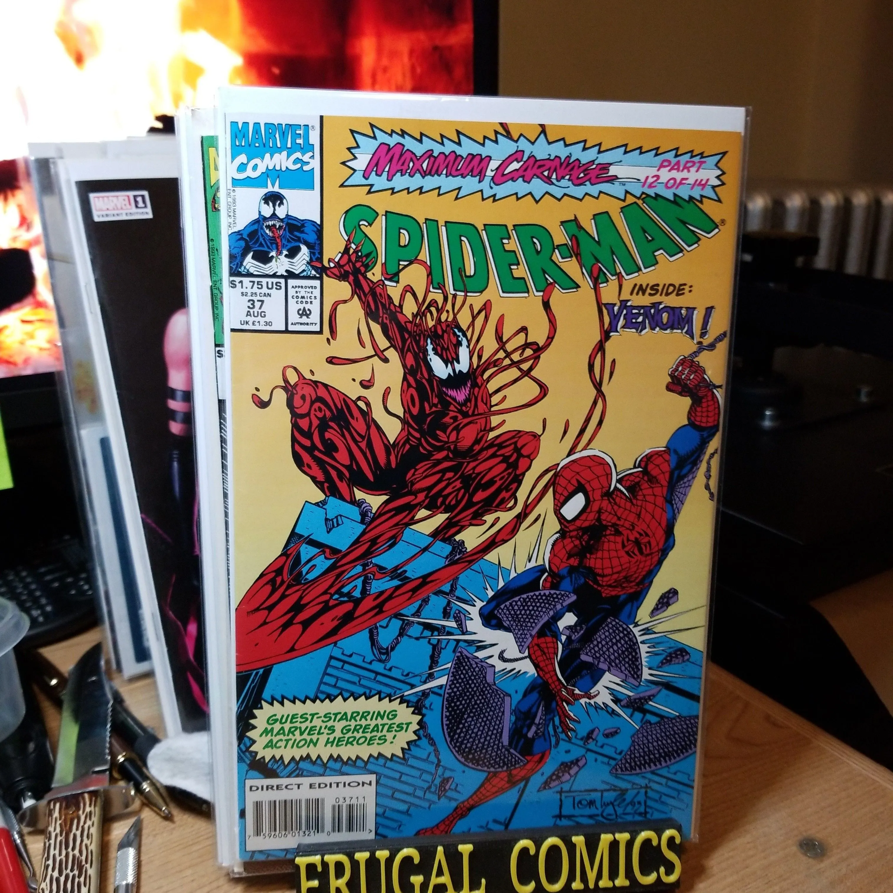Product image for Spider Man #37 maximum carnage part 12 