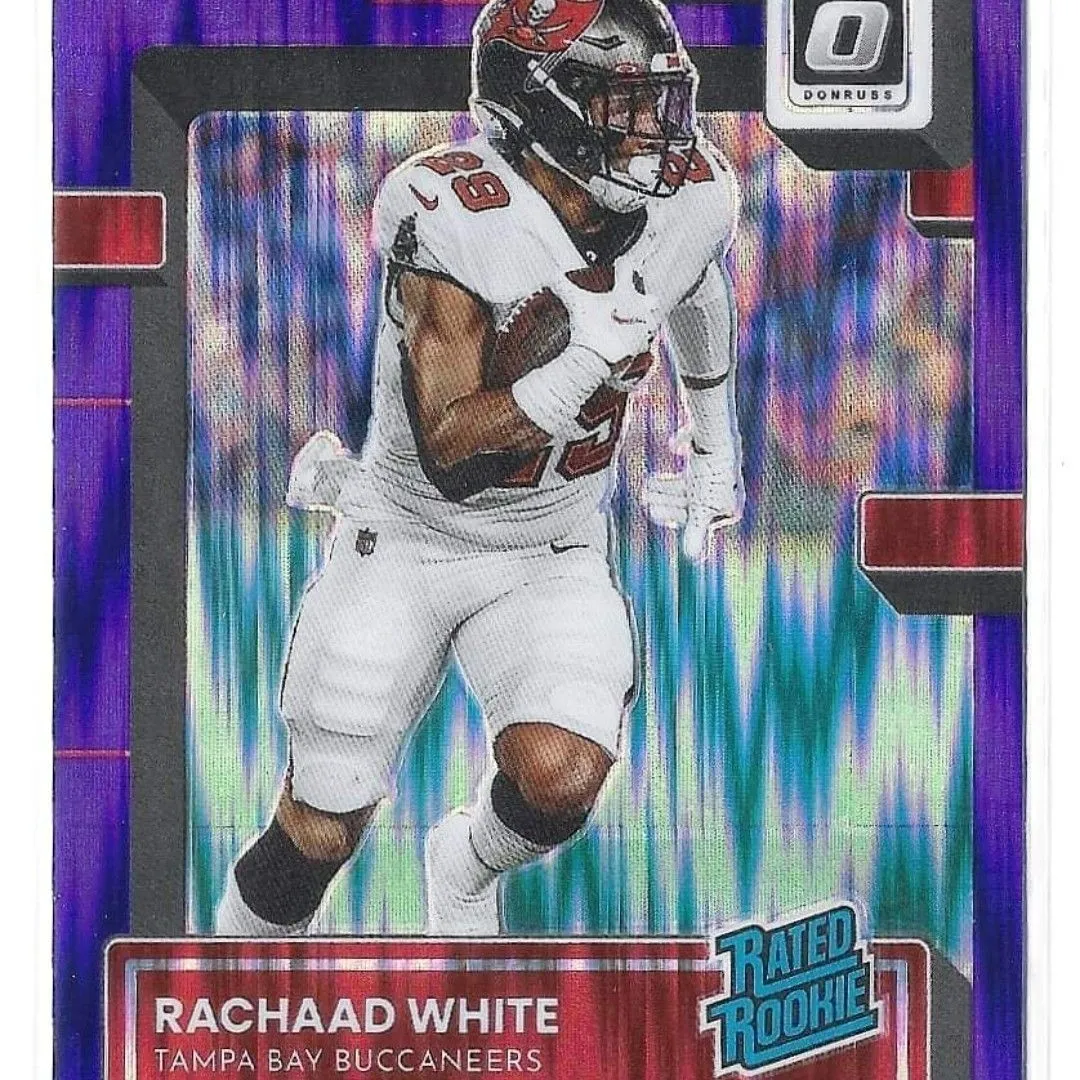 Product image for Rachaad White Rated Rookie Purple Shock