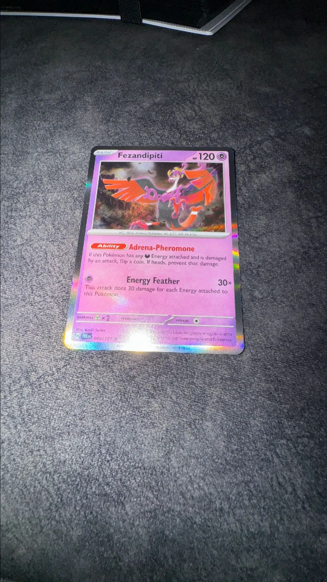 Product image for Fezandipiti - Prismatic Evolutions - 045/131 - Holo Rare - Psychic