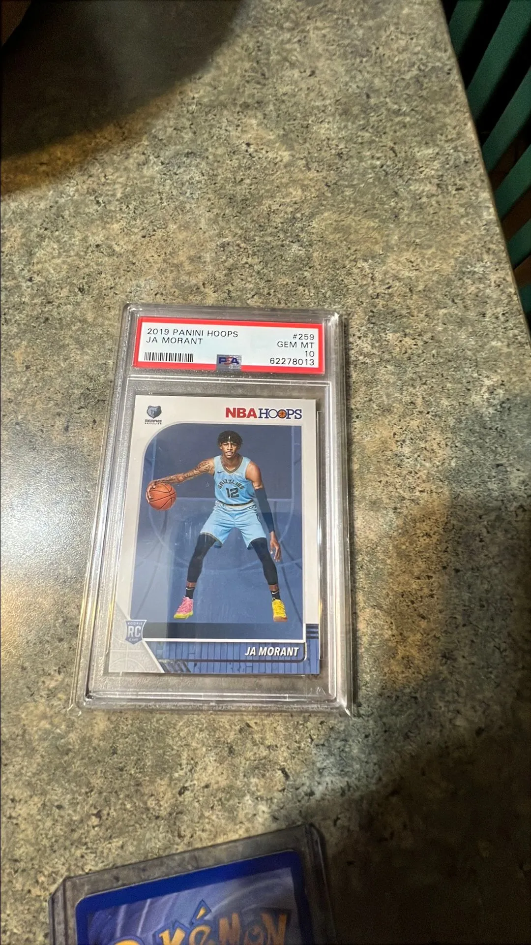 Product image for Ja Morant Rookie Card PSA 10