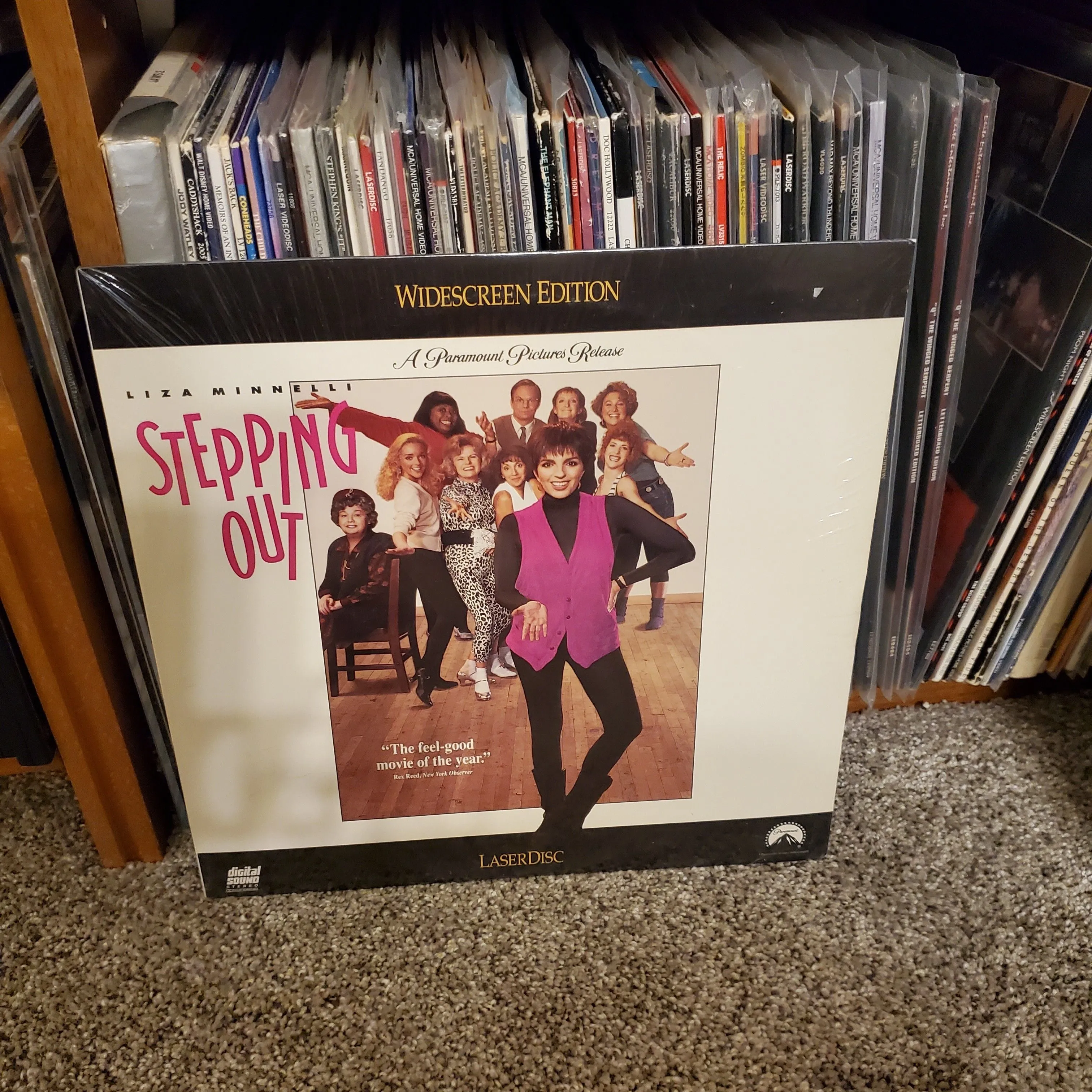 Product image for LASERDISC - Stepping Out - Sealed