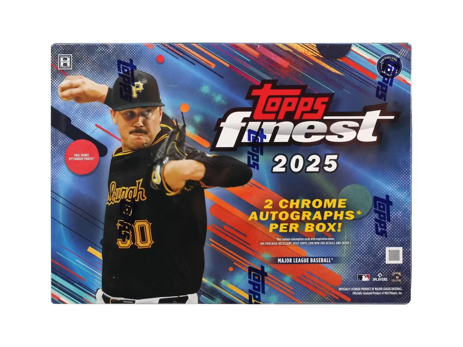 Product image for 2025 Topps Finest Baseball MLB Hobby Box - 1 Box