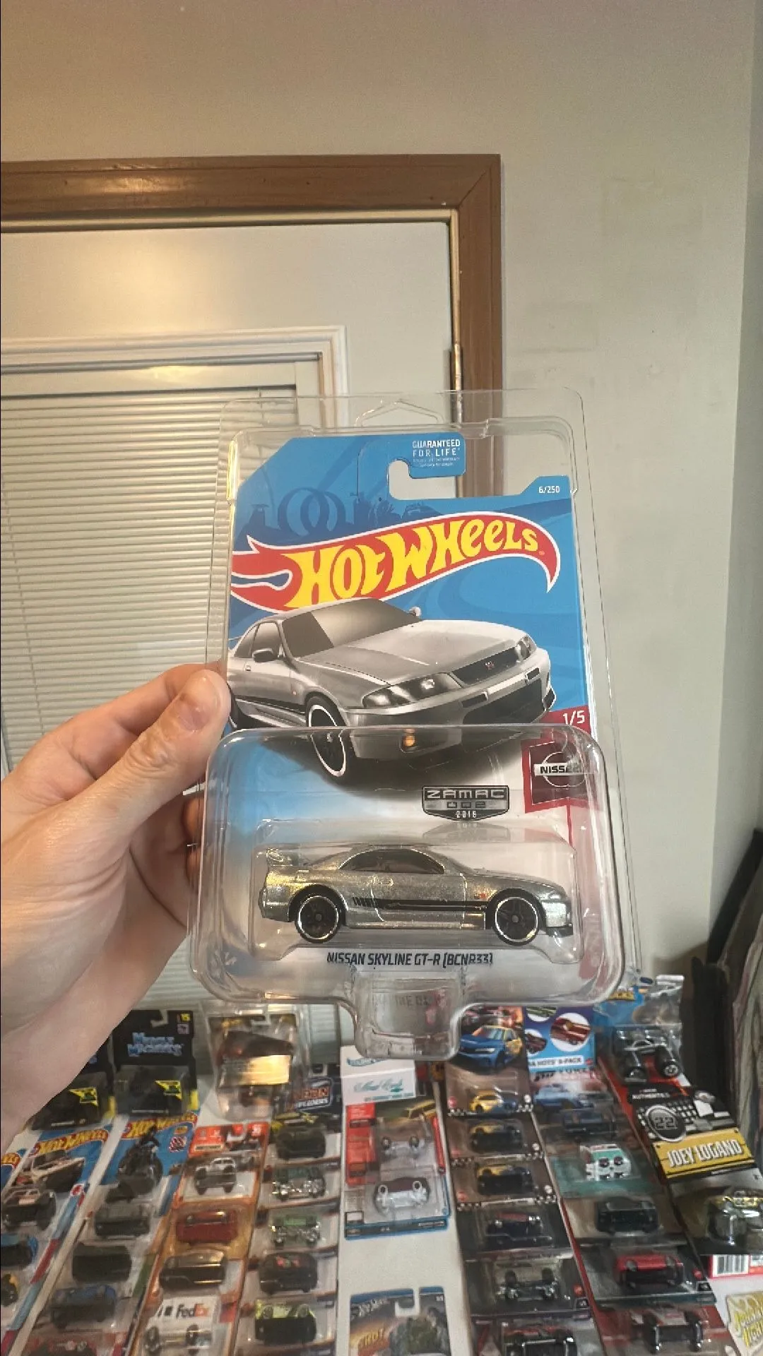 Product image for Hot Wheels Nissan Skyline Gtr33 Zamac