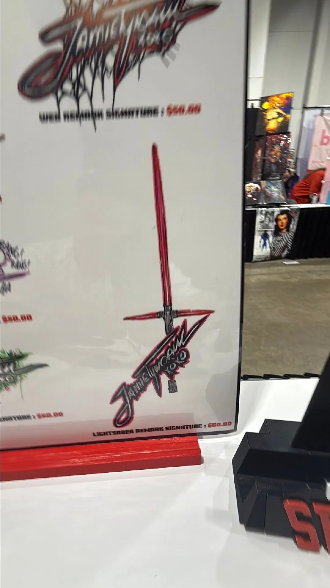 Product image for Lightsaber remark signature