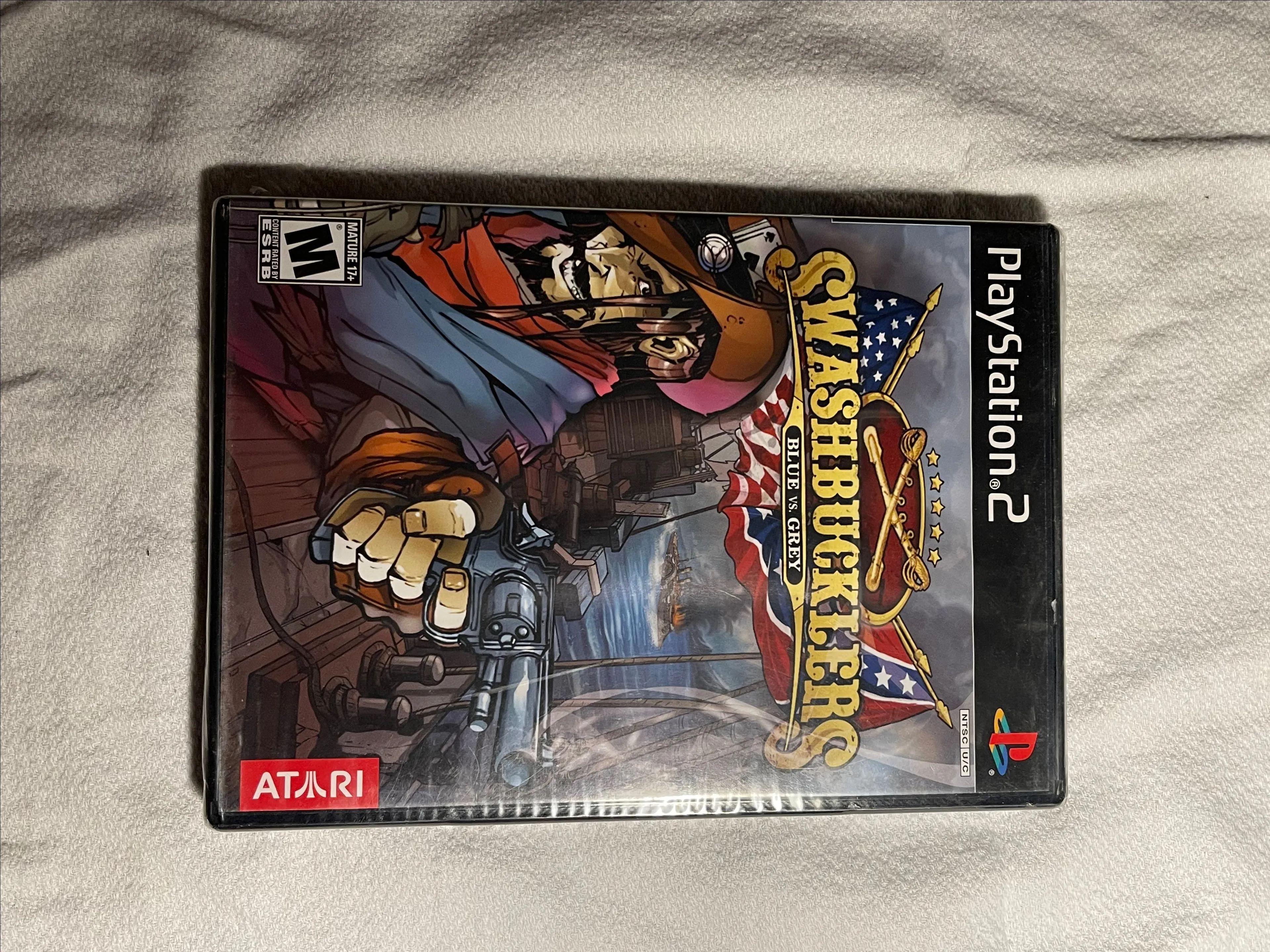 Product image for Swashbucklers Blue Vs. Grey Playstation 2 Brand New
