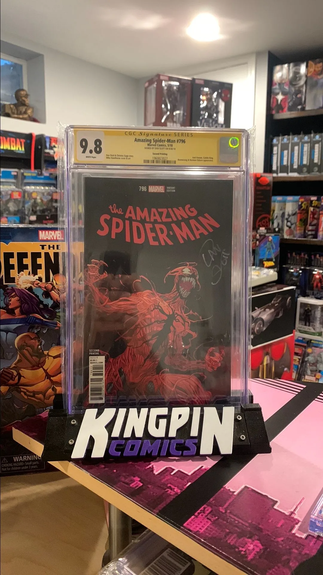 Product image for Amazing Spider-Man #796 SS CGC 9.8 - Dan Slott