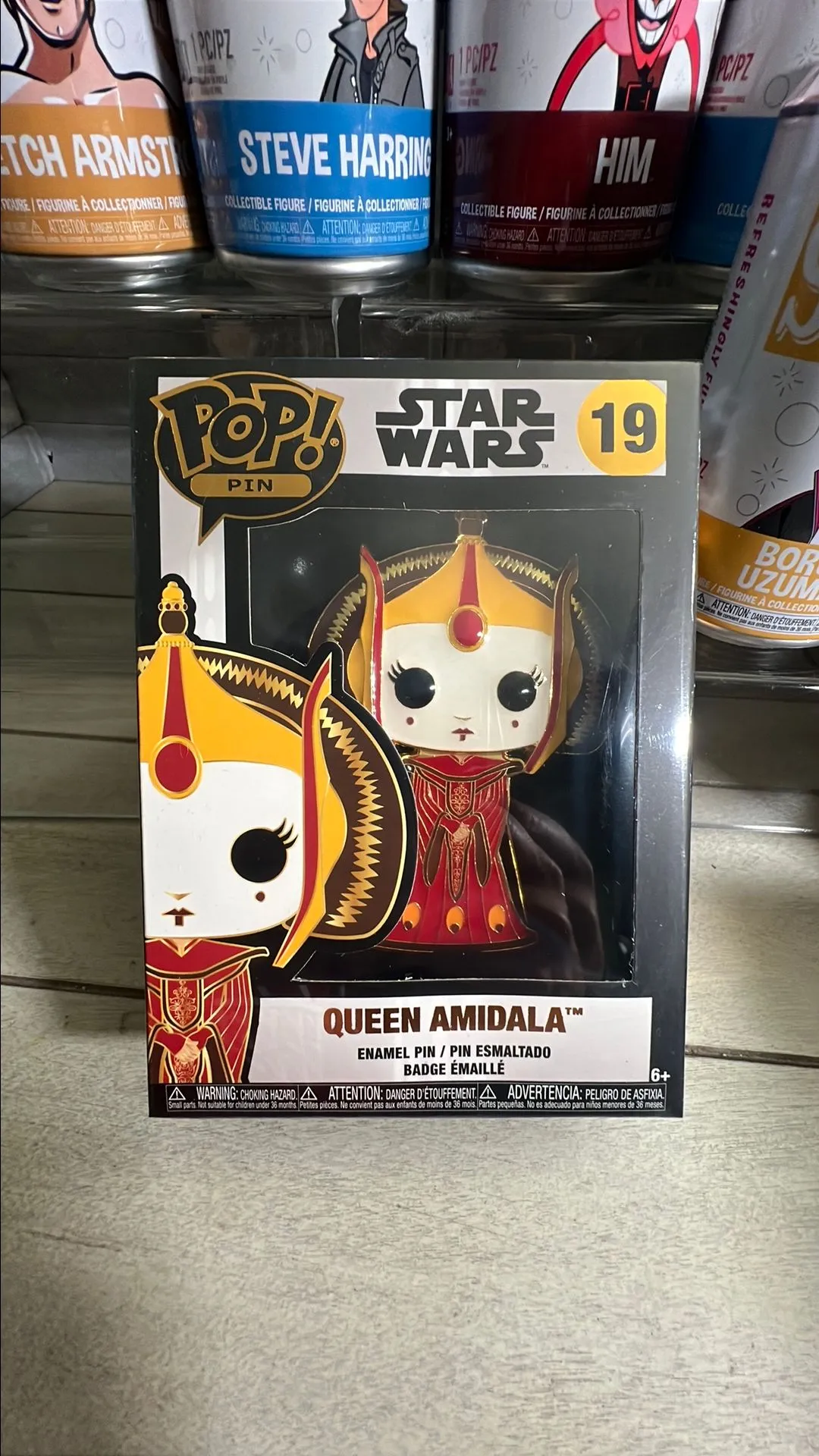 Product image for Funko Pop Pins - Queen Amidala