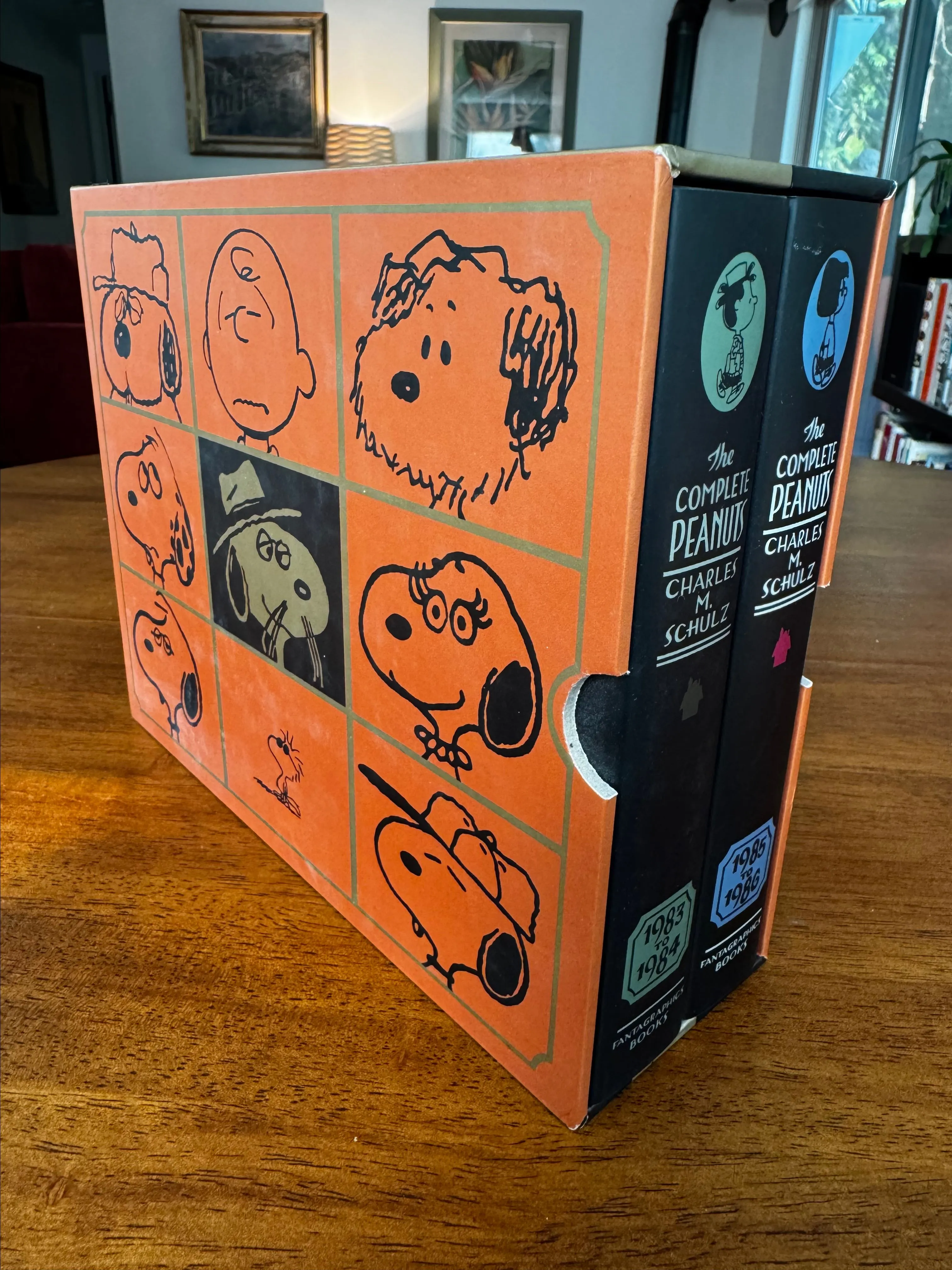 Product image for The Complete Peanuts 1983 -1986 Hardcover Box Set by Charles M. Schulz