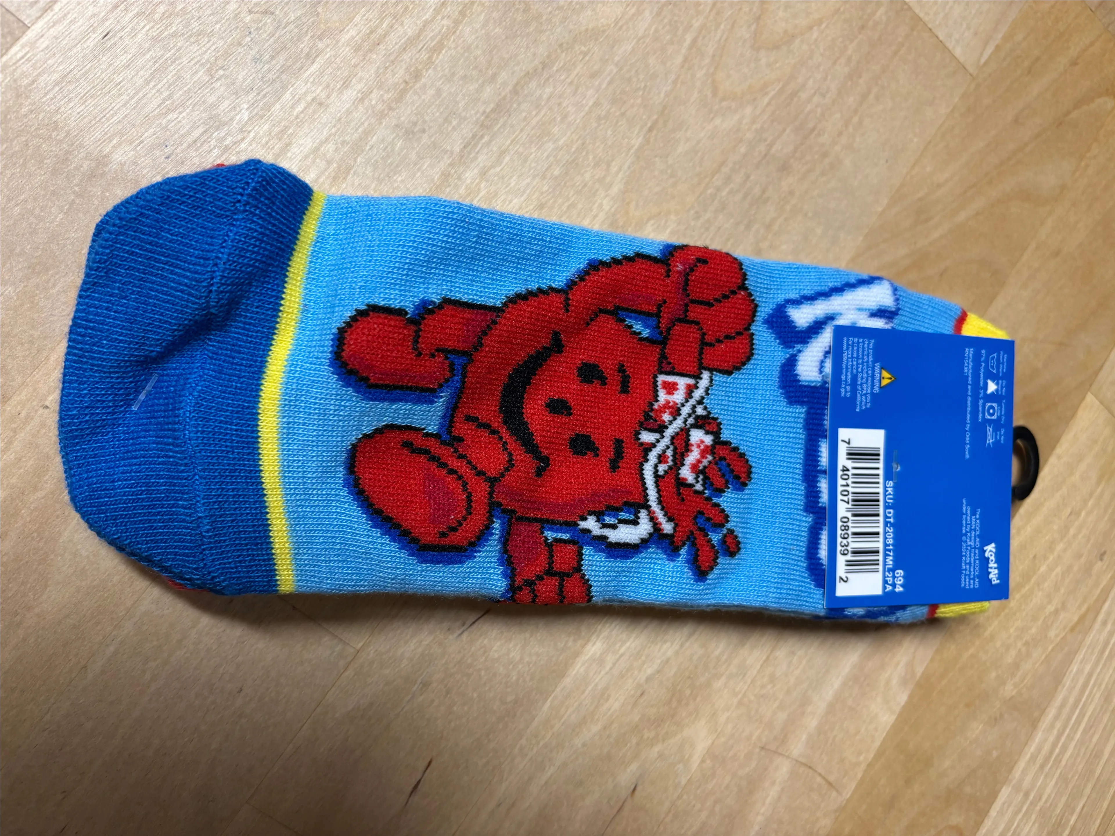 Product image for 2 pack Kool Aid Ankle Socks