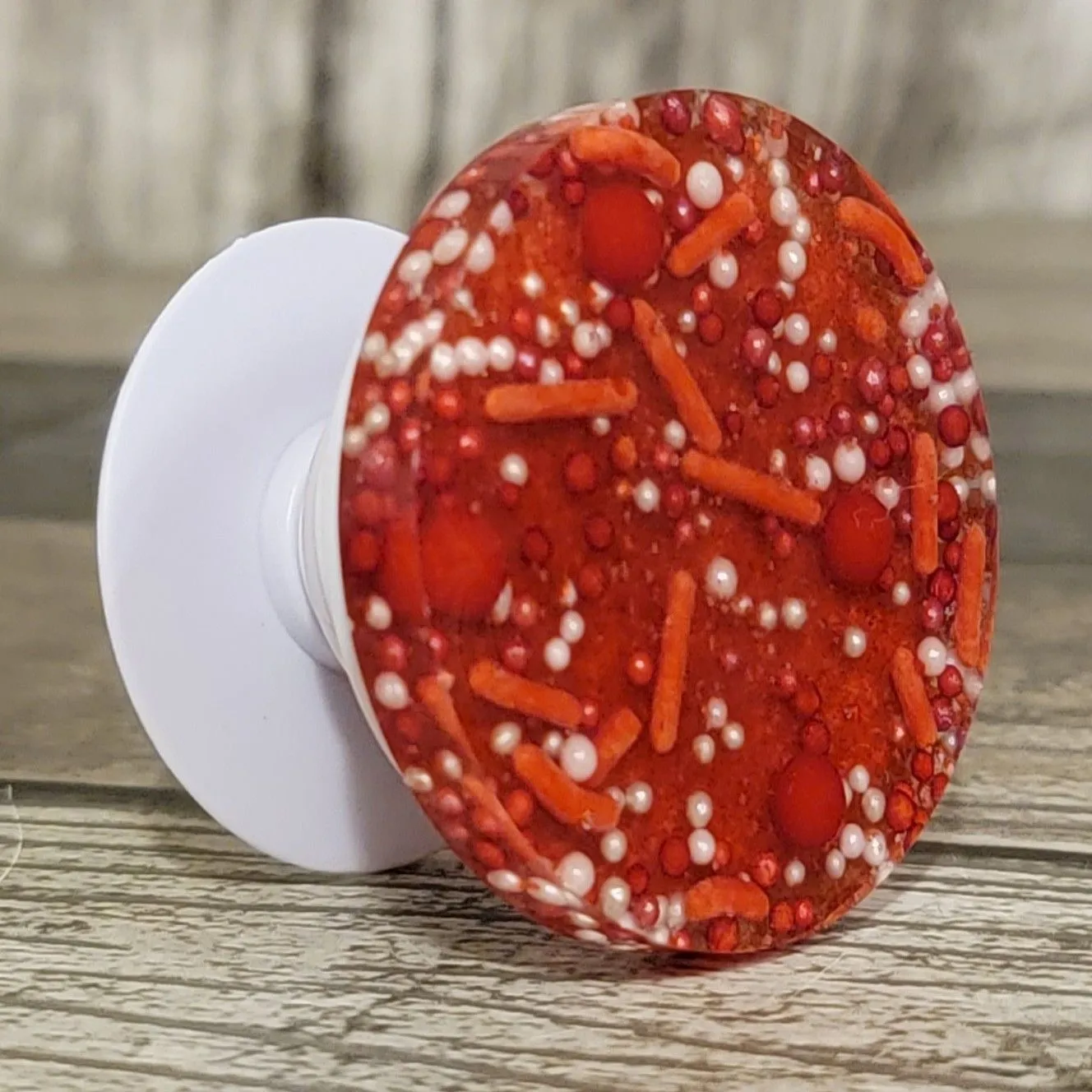 Product image for Red Sprinkles Phone Socket/Holder