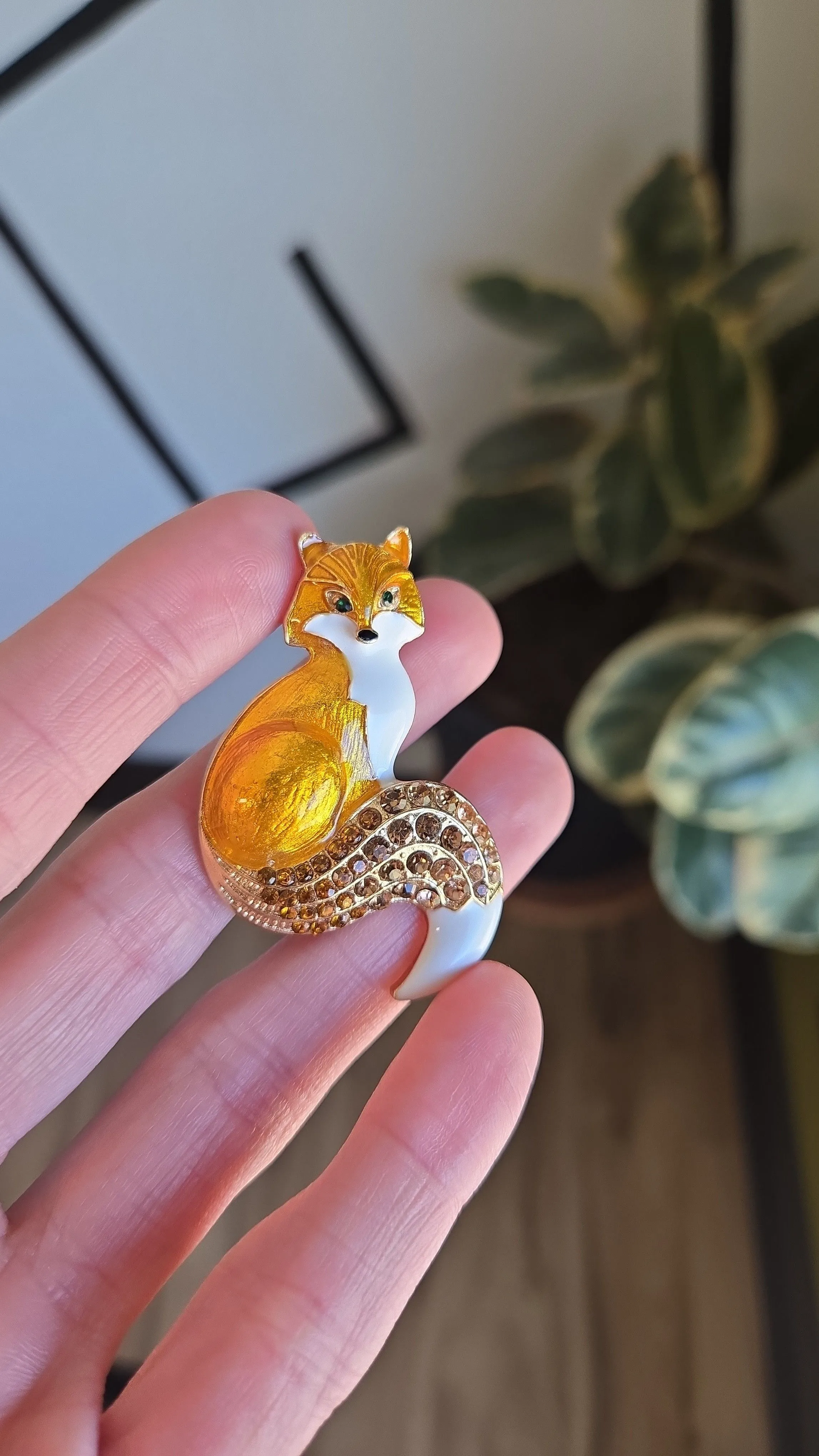 Product image for 7. Fox Brooch/Pendant 