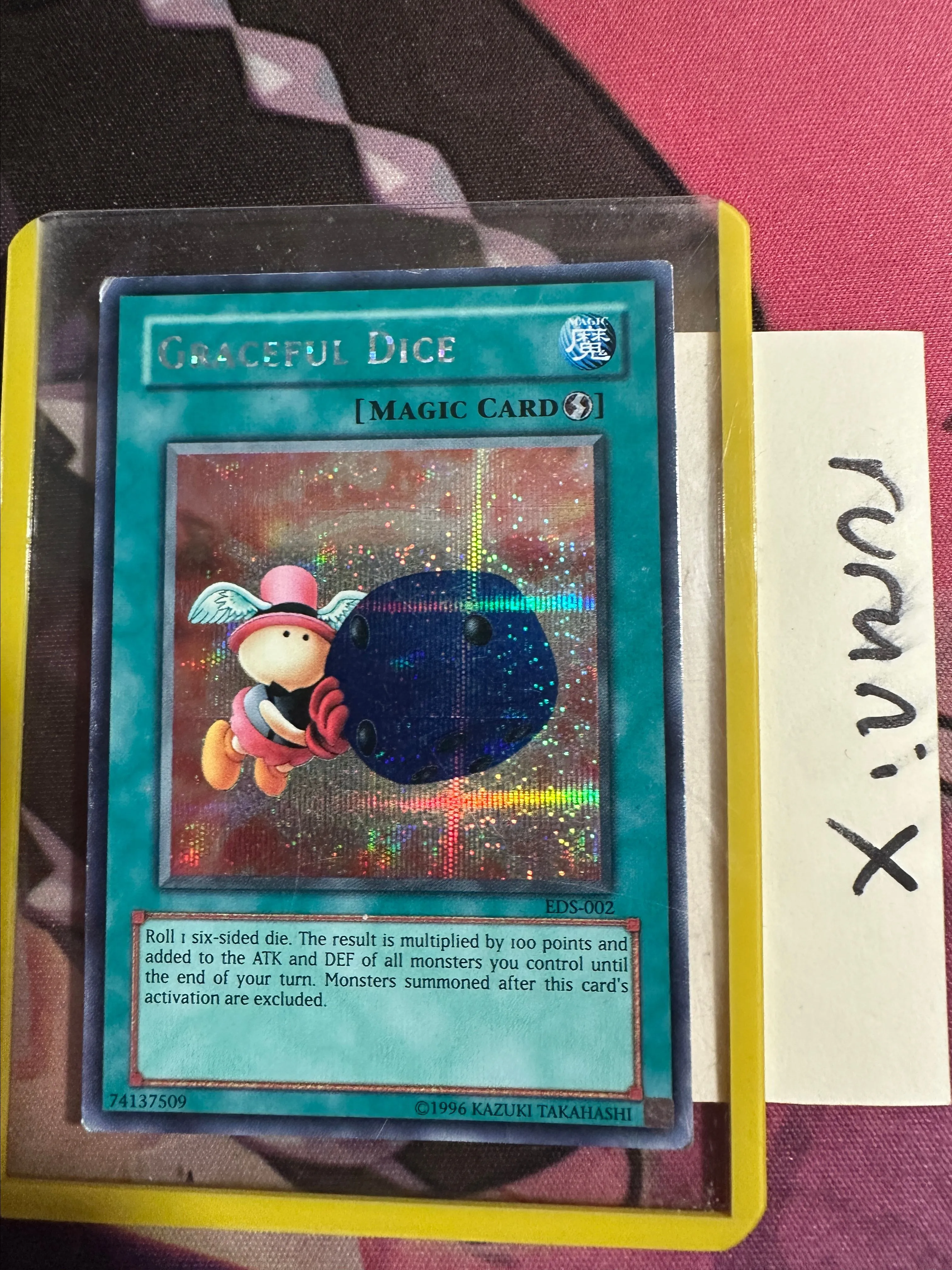 DAMAGED Yugioh Graceful Dice EDS-002 Vintage Secret Rare Eternal Duelist  Soul (EDS)  Whatnot: Shop, Sell, Connect