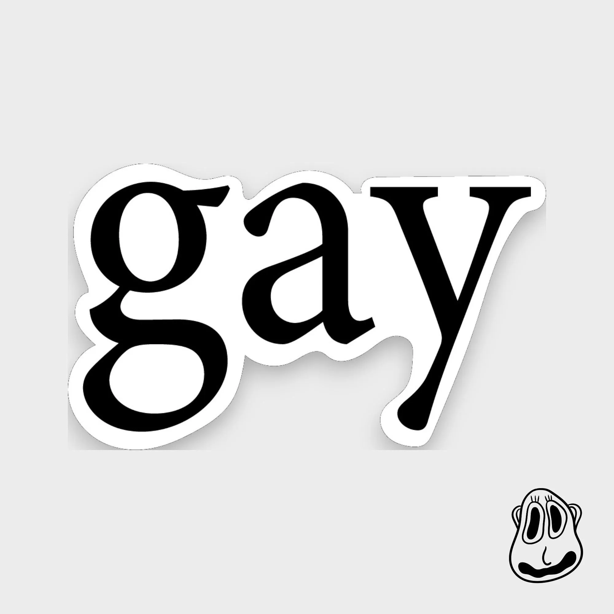 Product image for Gay Sticker