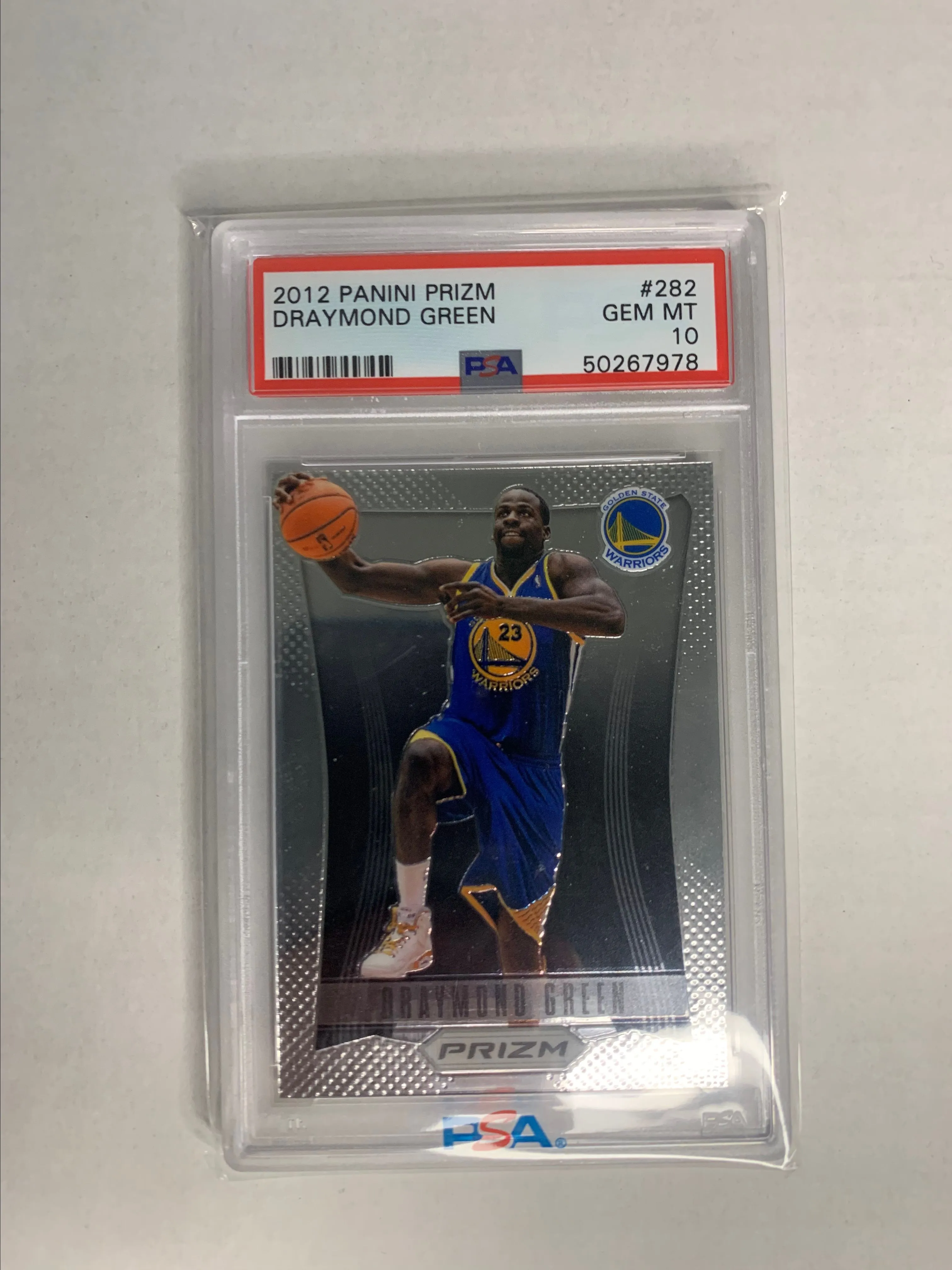 Product image for 2012 Panini Prizm Draymond Green 282  PSA GEM MT 10