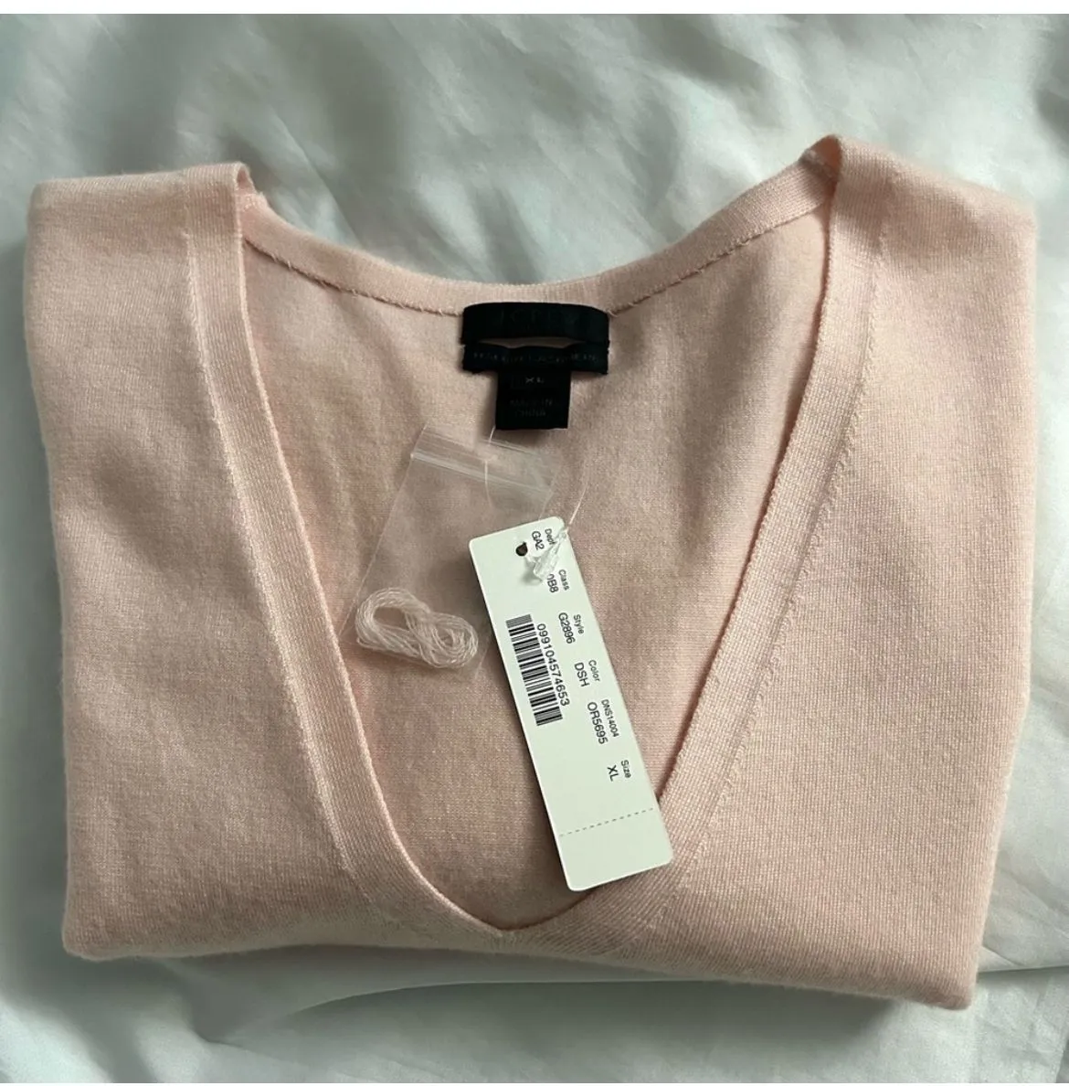 Product image for J. Crew Collection v-neck cashmere sweater bodysuit