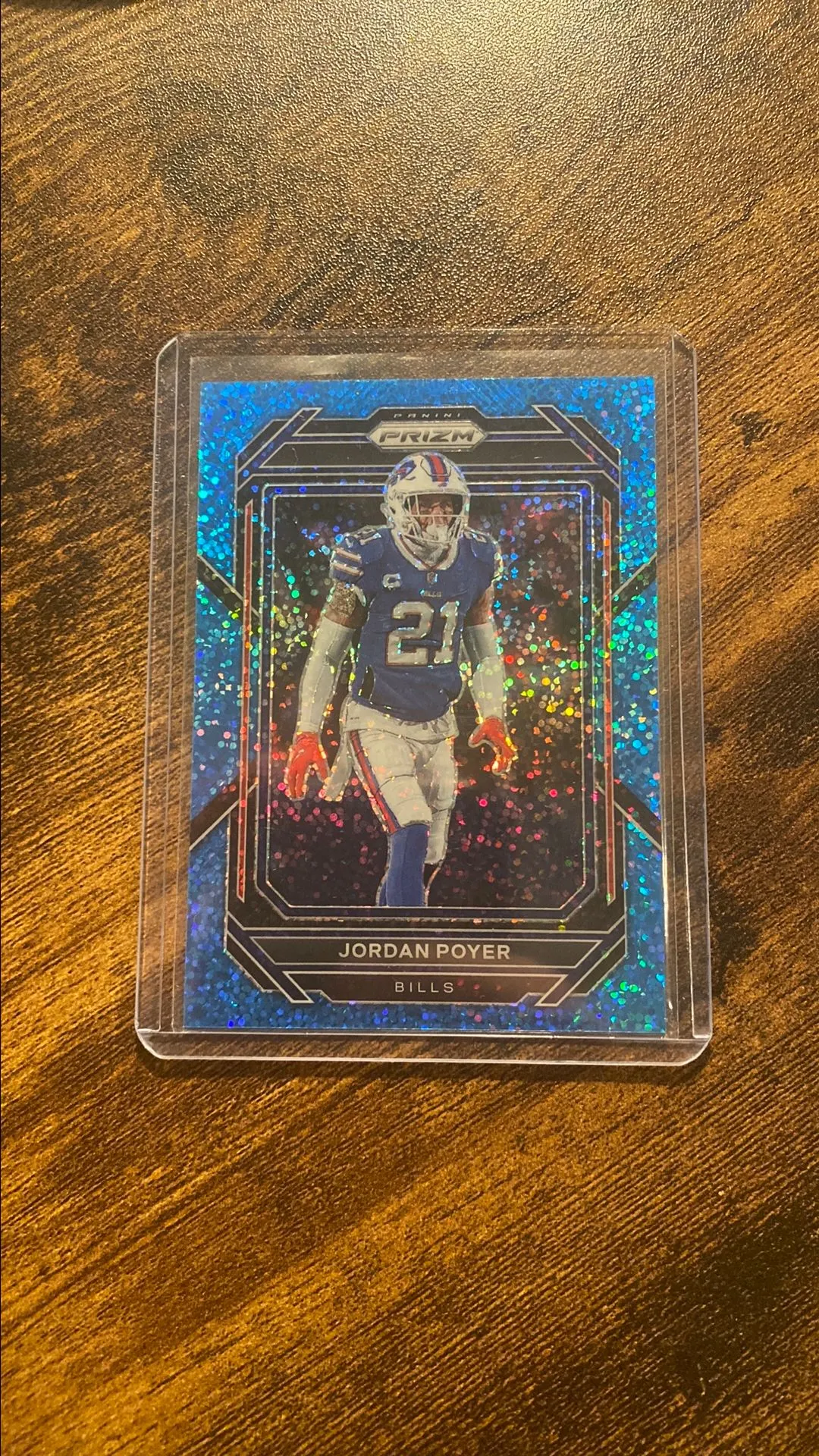 Product image for Jordan Poyer Blue Sparkle 01/96