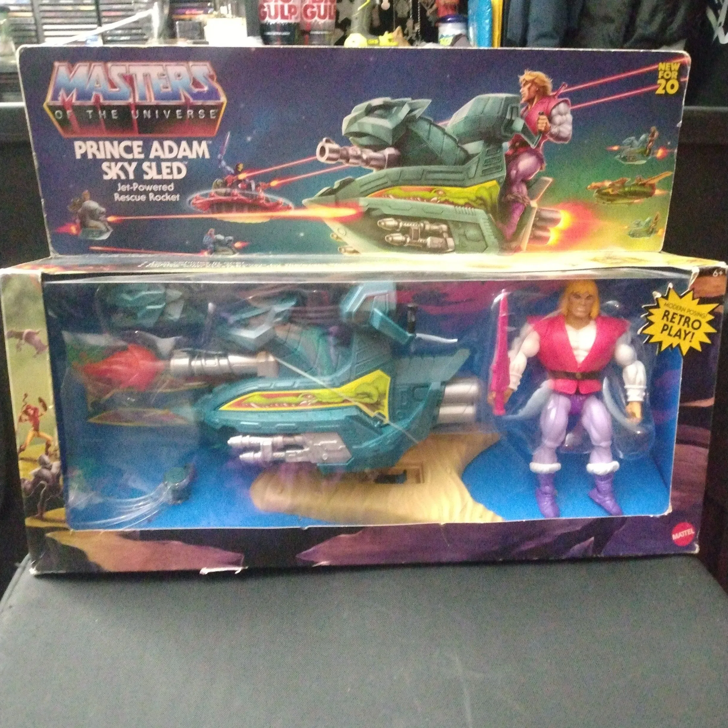 Product image for Masters of the Universe Origins - Prince alAdam & Sky Sled