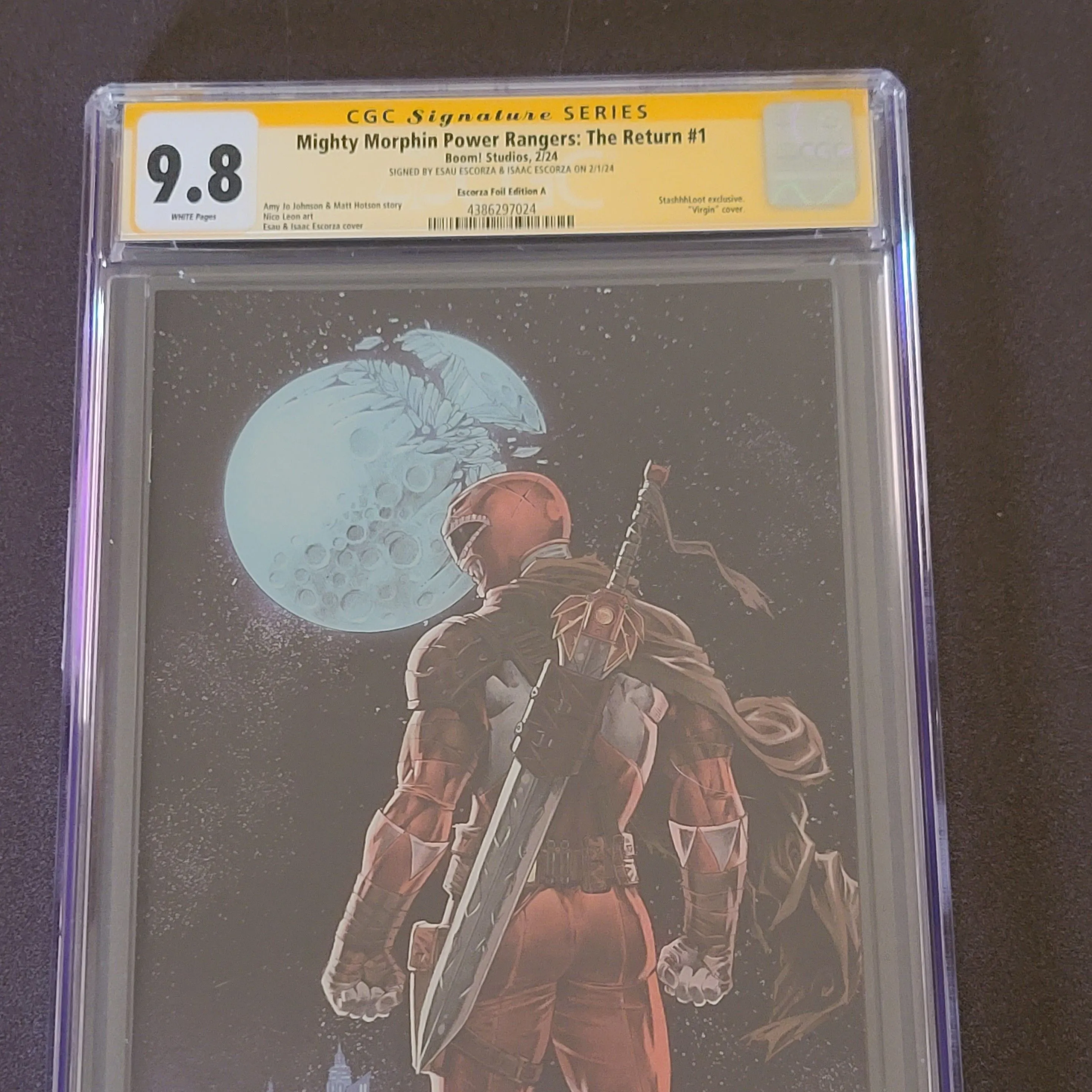 Product image for Mighty Morphin Power Rangers: The Return #1 CGC Gold Label