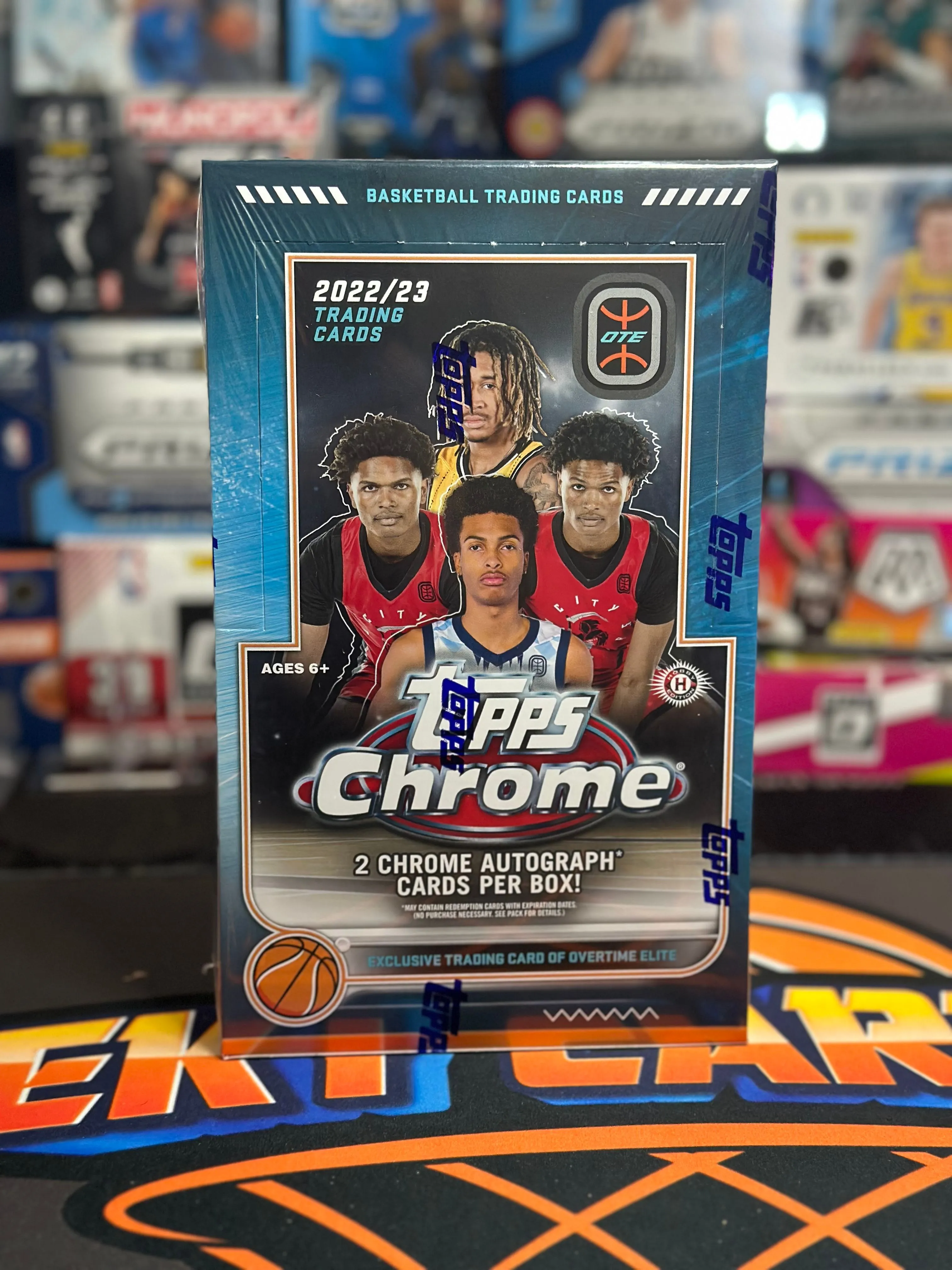 Product image for 1 2022-23 Topps Chrome OTE Pack(Auto Live)