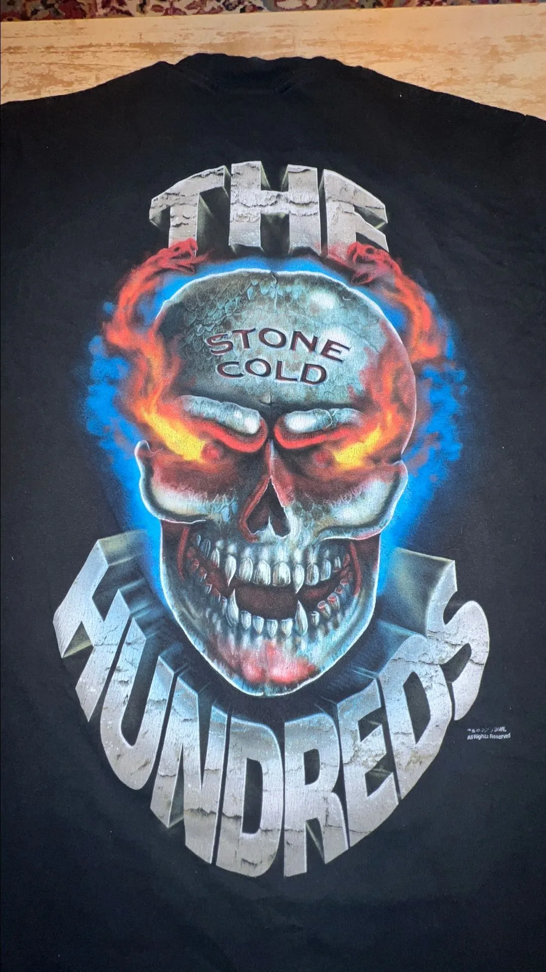 Product image for 032: VTG THE HUNDREDS X WWE STONE COLD - L (20X29)