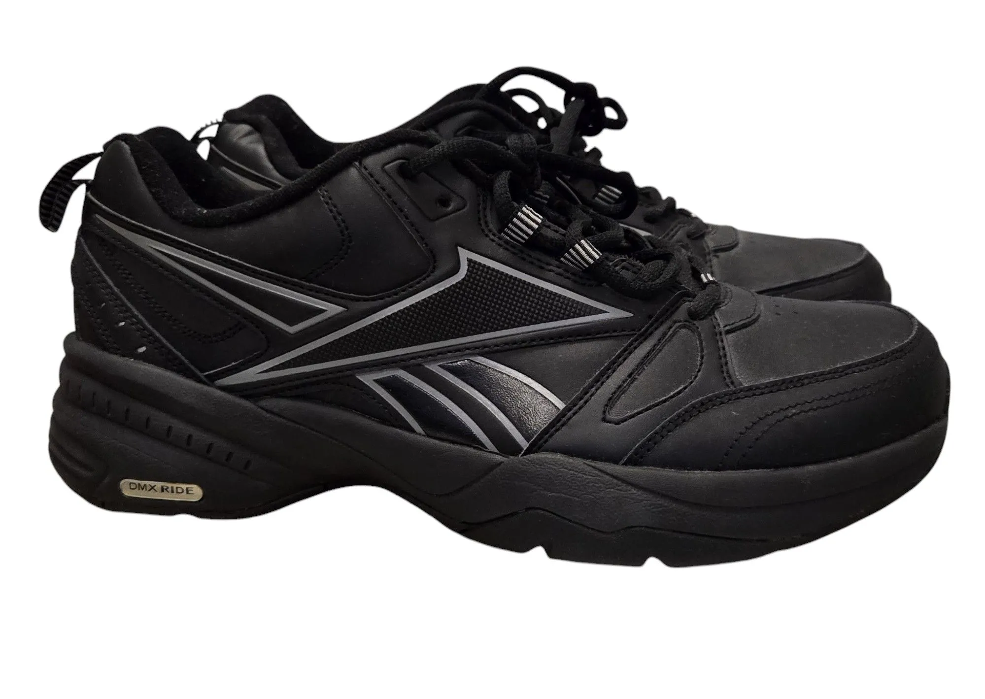 Product image for Rebok Royal Trainer Menx Size 10.5 M Memory Tech Athletic Shoes Black