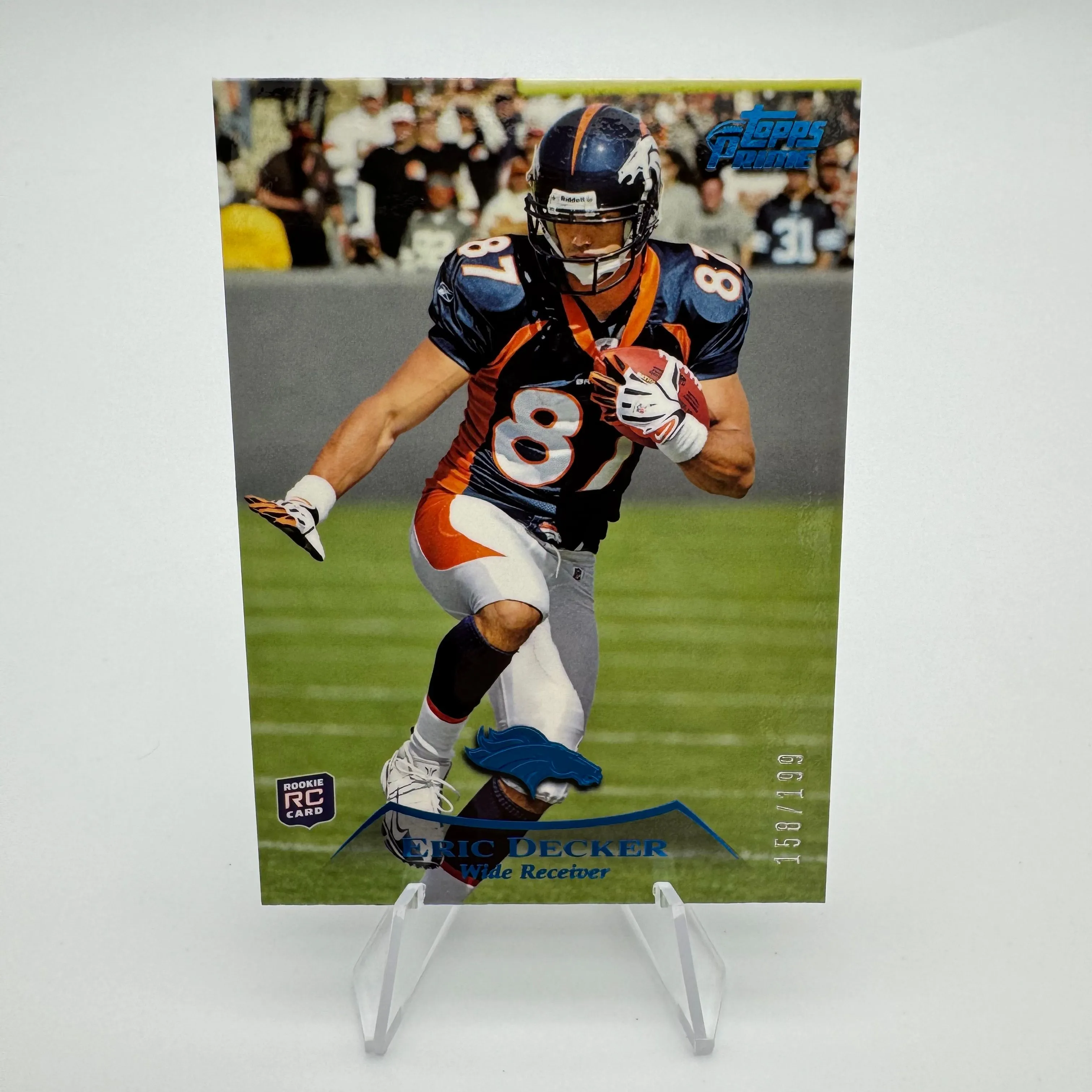 Product image for Eric Decker 2010 Topps Prime RC Blue /199