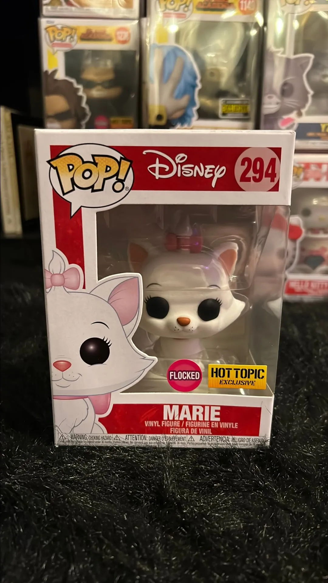 Product image for Marie, Aristocats, Disney 294, Flocked