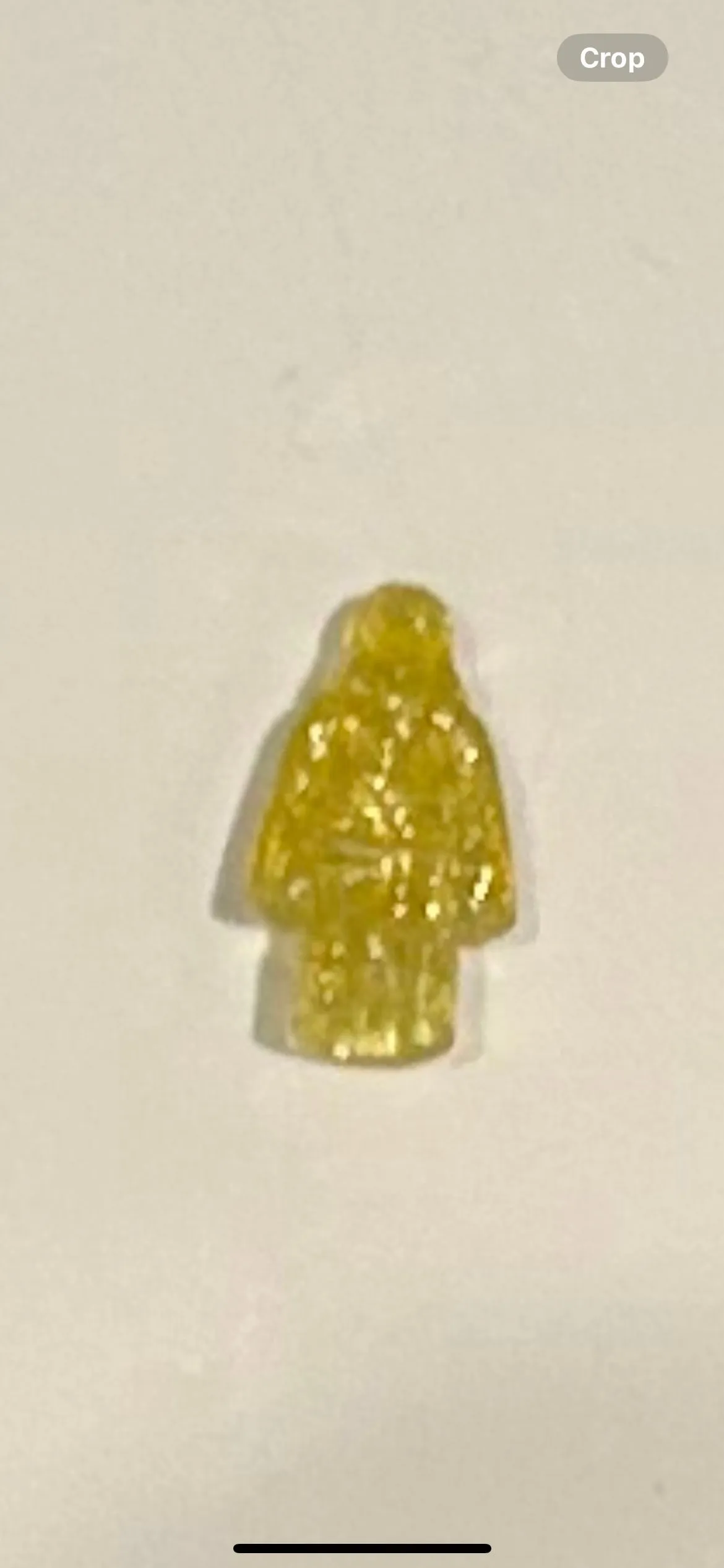 Product image for LEGO SW Monochrome - Palpatine Hologram Glitter Trans Yellow - Unreleased
