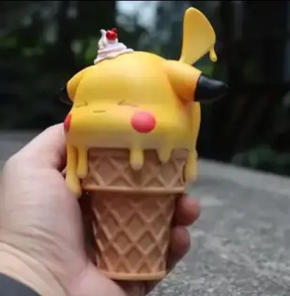 Product image for Toy Icecream cone custom figure Pikachu