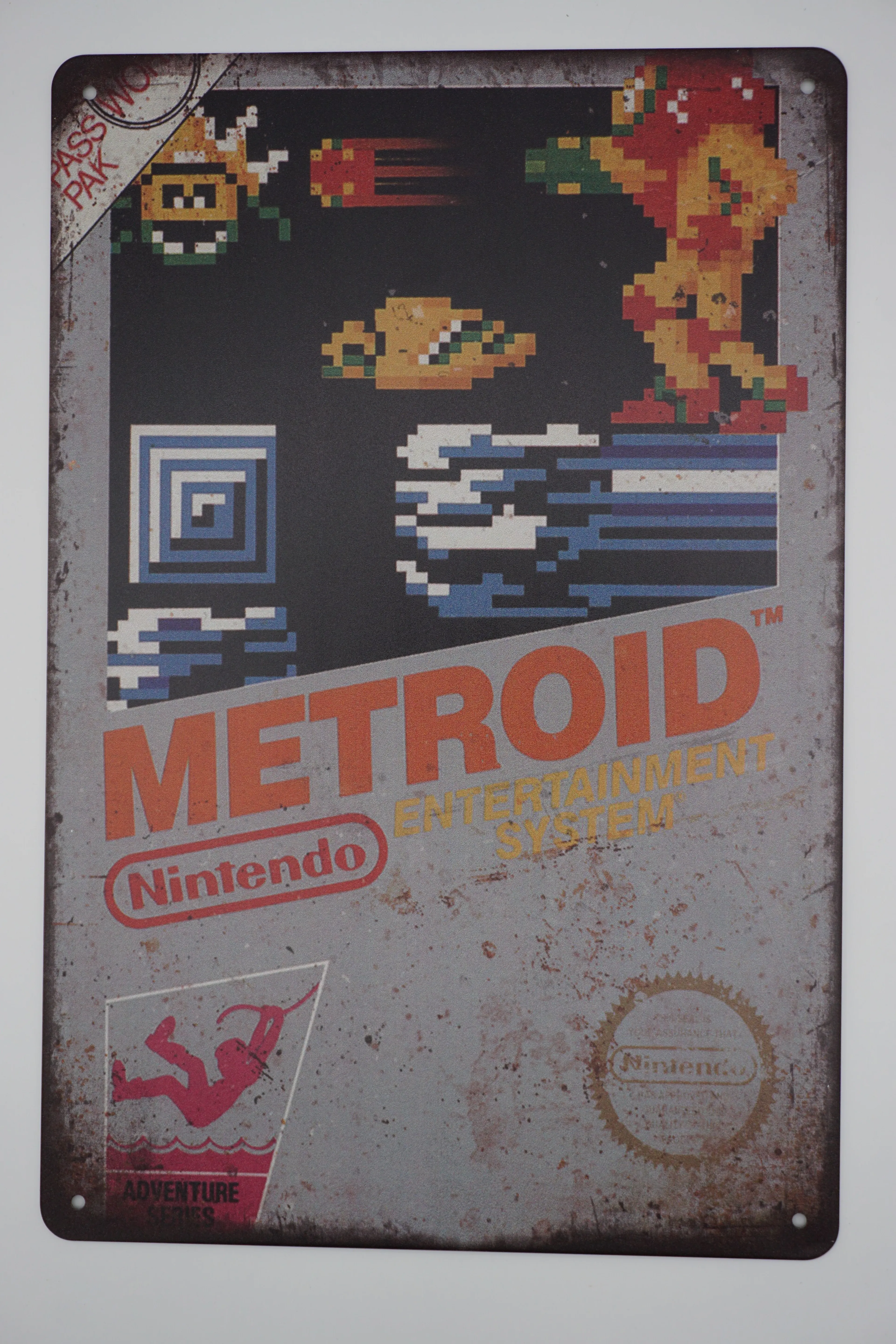 Product image for Metroid - Metal Sign