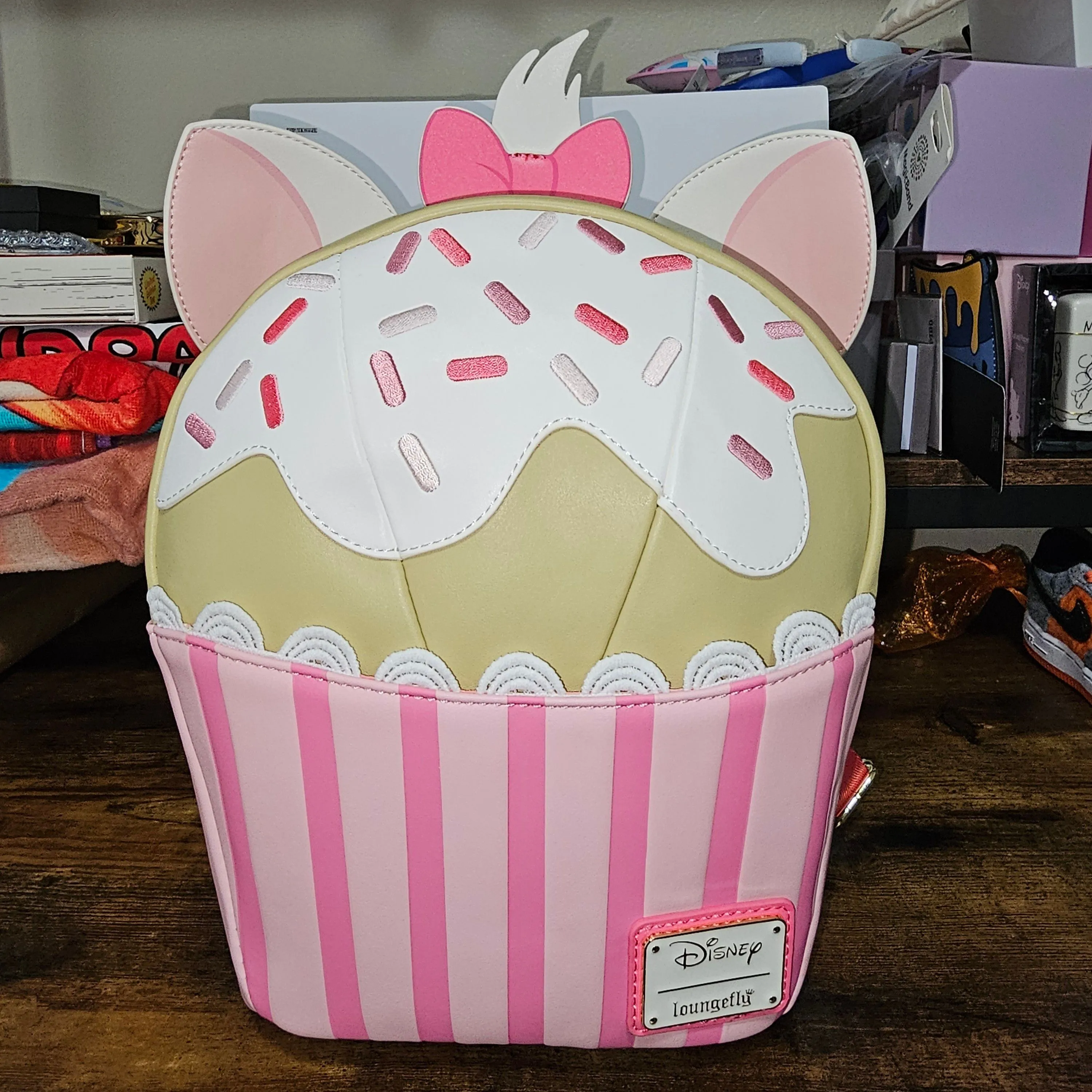 Product image for Marie cupcake Loungefly bag