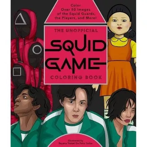 Product image for The Unofficial Squid Game Coloring Book - by Editors of Epic Ink (Paperback) NEW