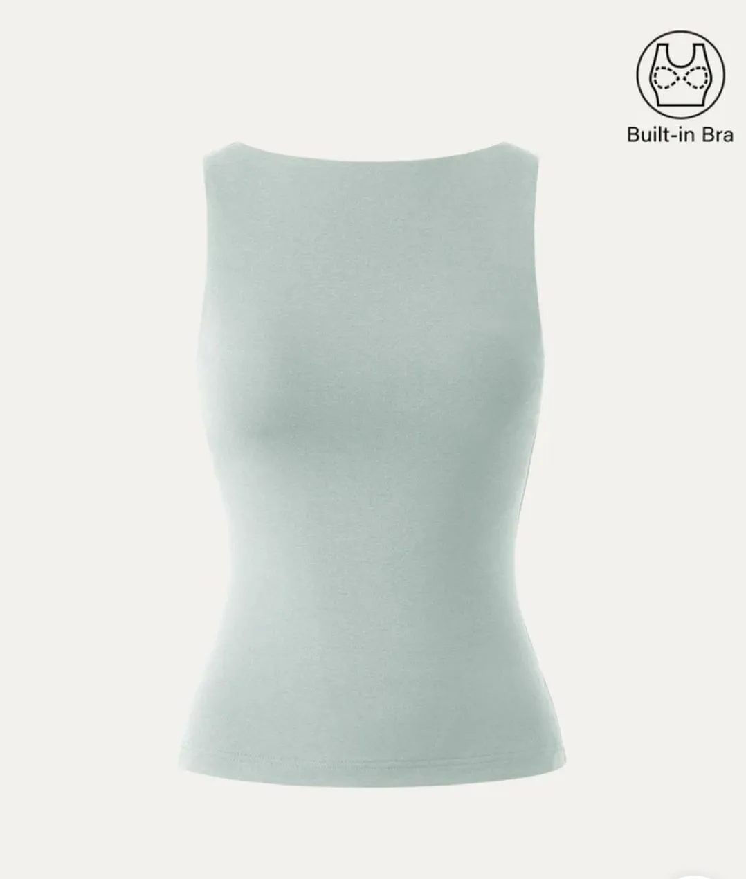 Product image for BIN: NWT OGL Soft Boatneck New Airy Brami Tank Medium
