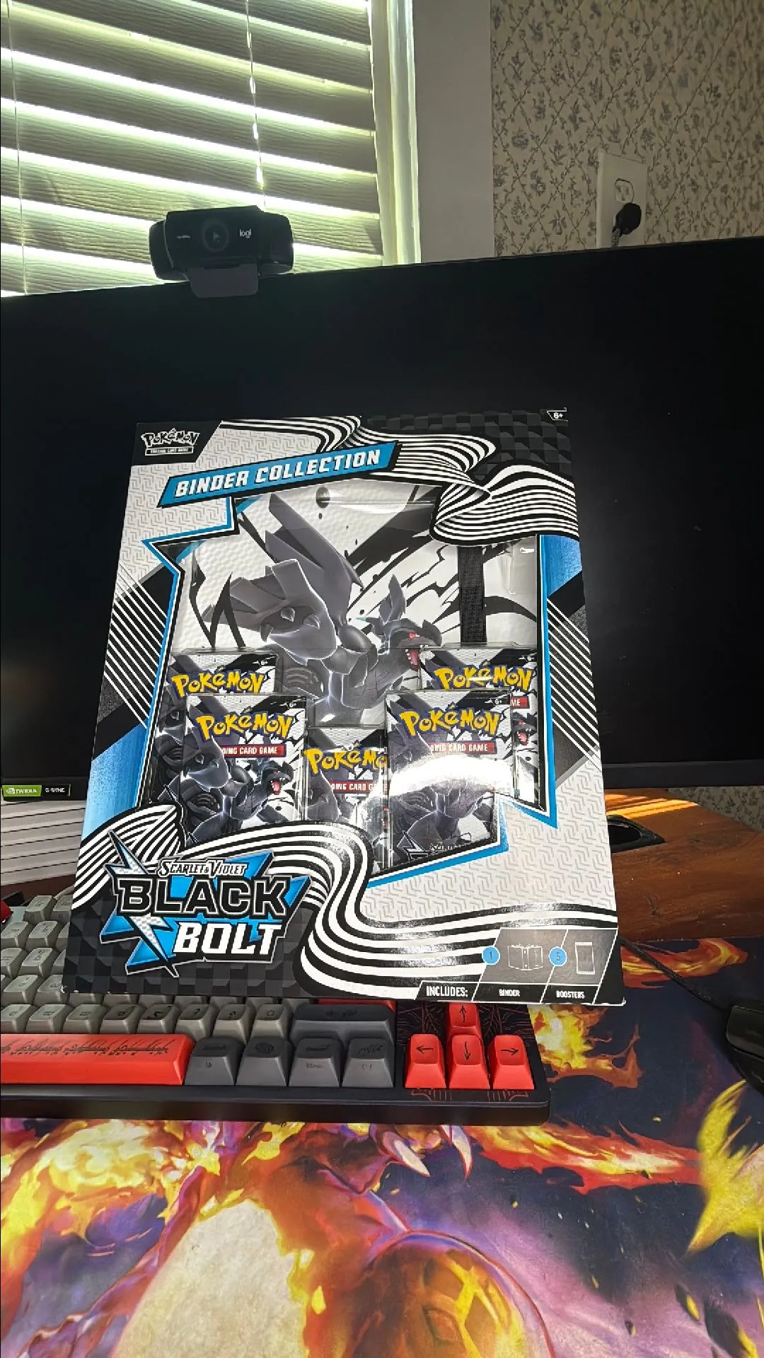 Product image for Pokémon black bolt binder collection