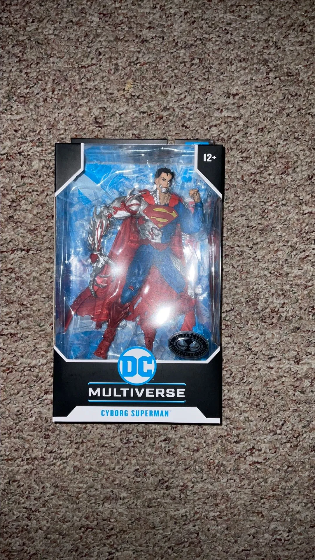 Product image for McFarlane Toys DC Multiverse Cyborg Superman (New 52) Platinum Edition Action Figure