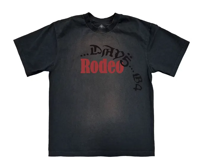 Product image for Travis x Sp5der Days Before Rodeo Tee Black size XXL