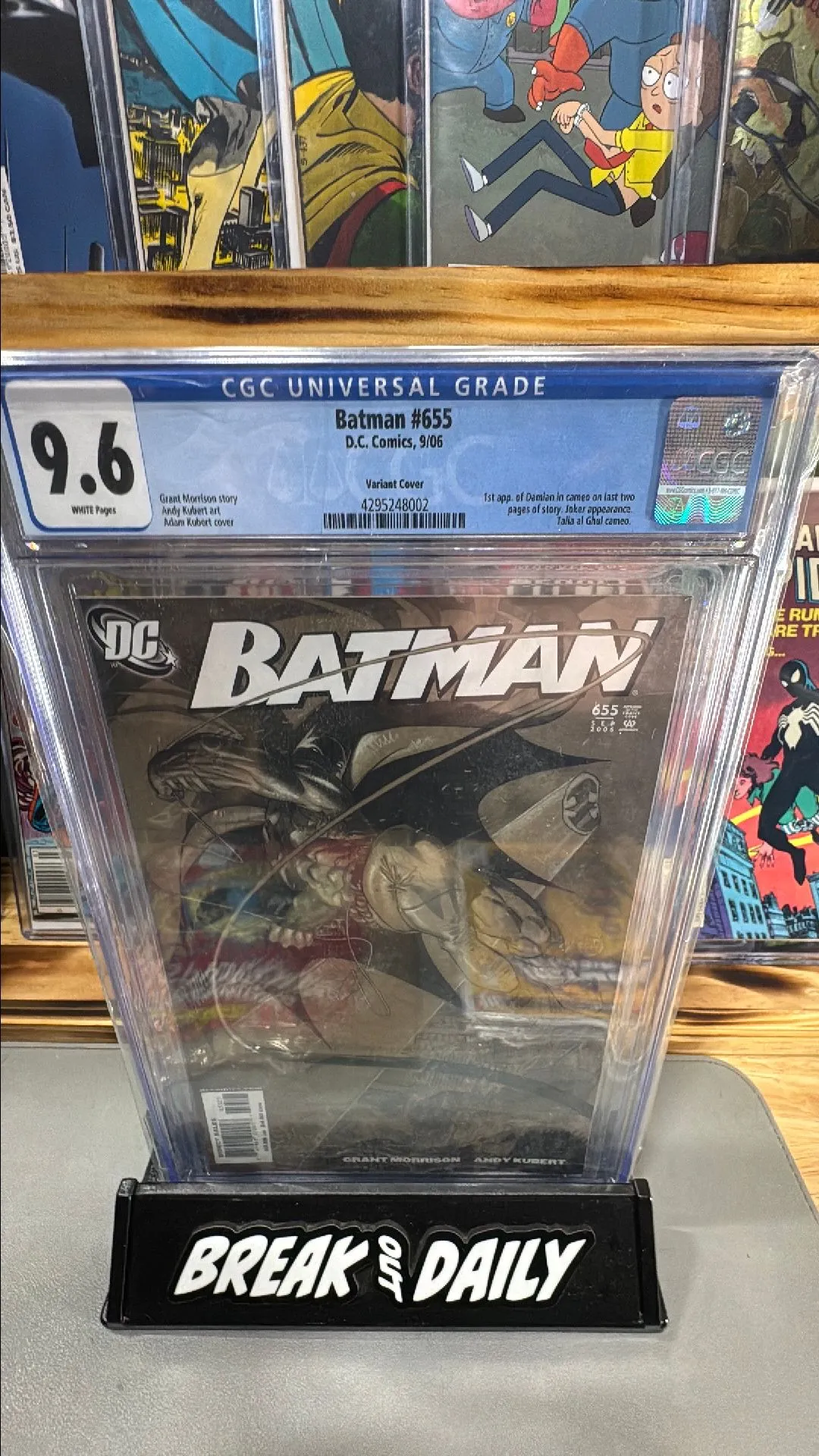 Product image for Batman #656 incentive cgc 9.6