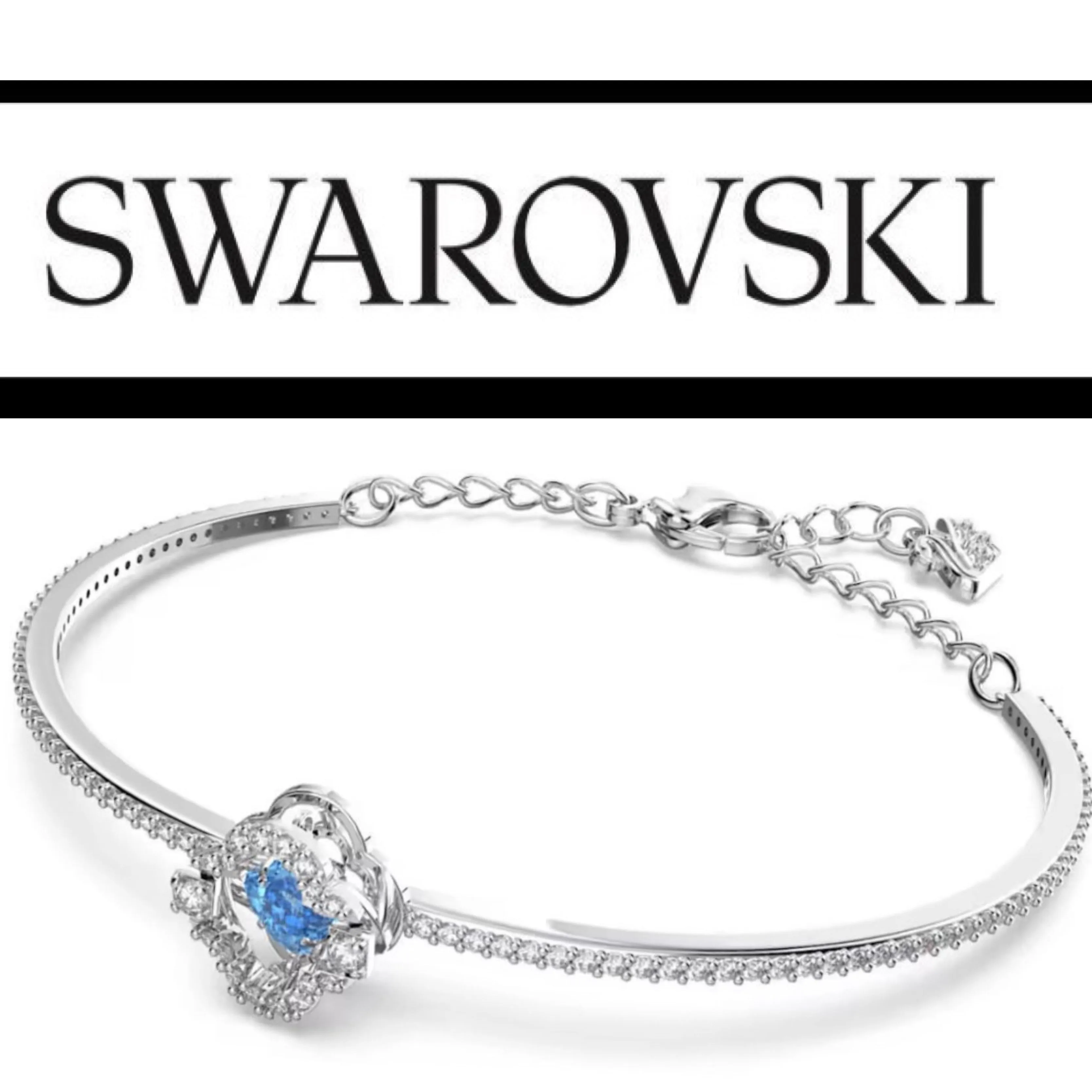 Product image for NWT SWAROVSKI Jewelry Collection Sparkling Dancing Bracelet with Dust bag & box
