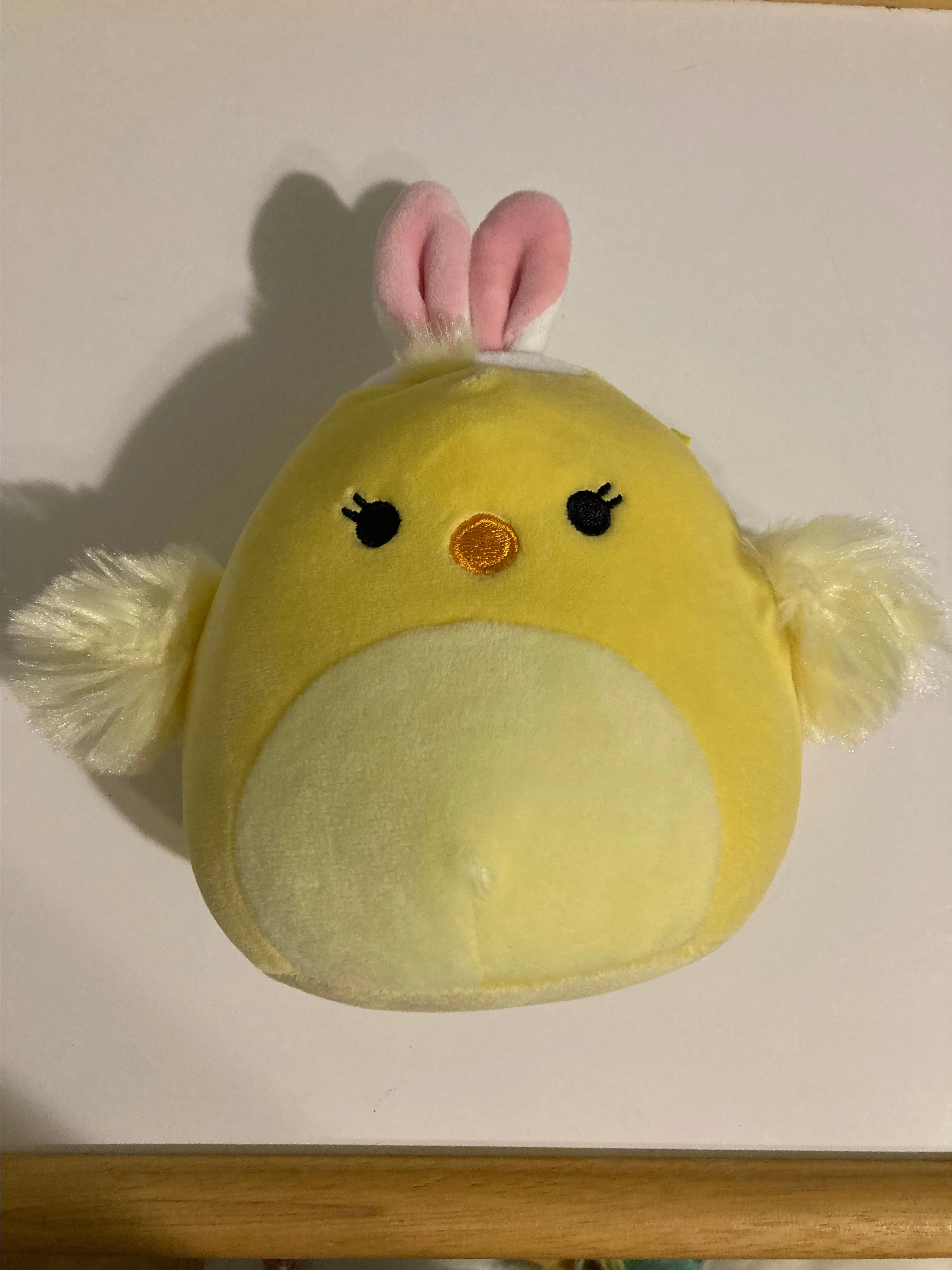 Product image for Squishmallows Aimee The Chick W/Bunny Ears 5" Plush New Kellytoy