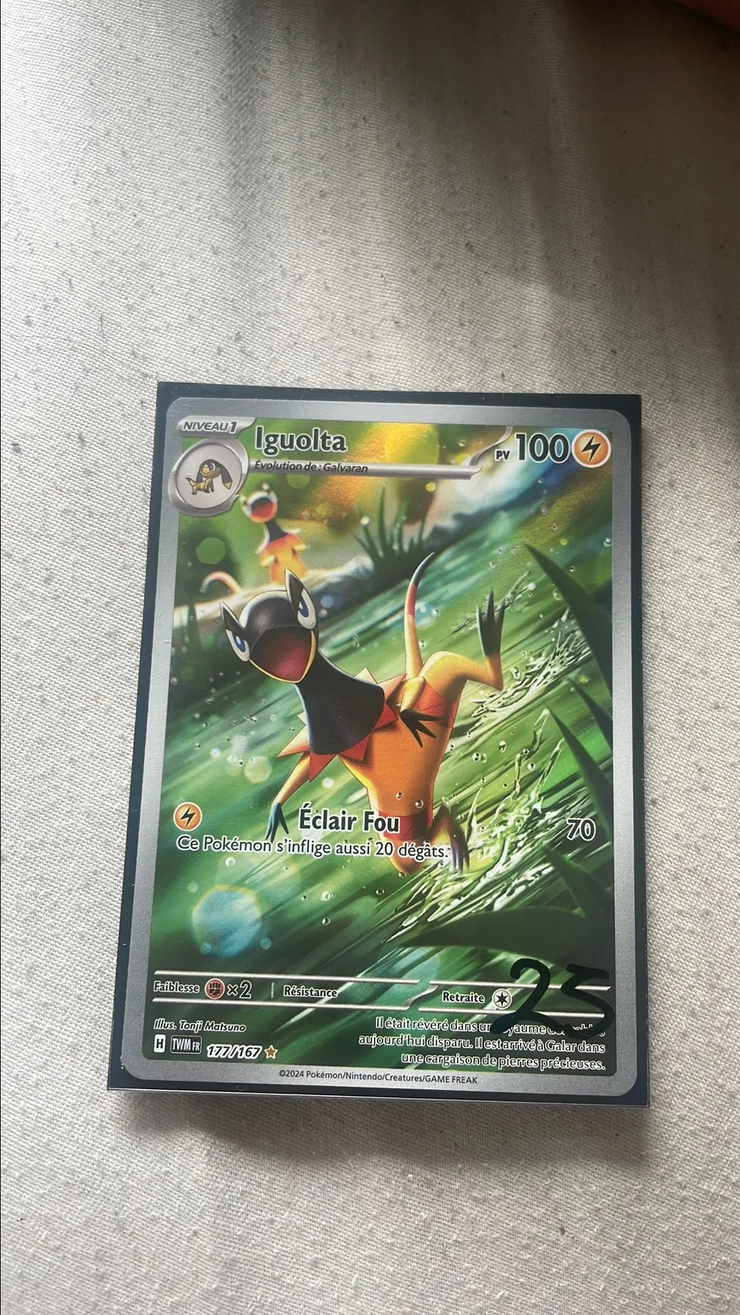 Product image for Carte iguolta full art