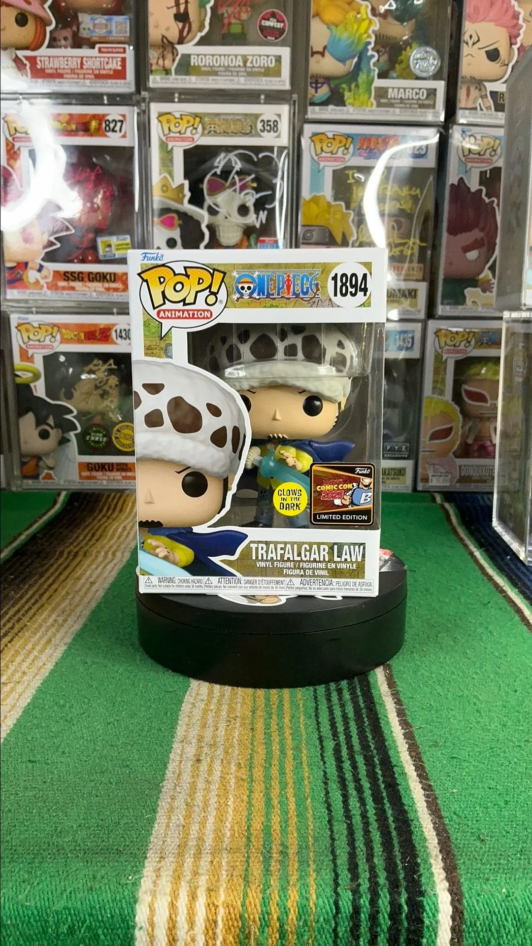 Product image for Trafalgar Law Glow Bahrain Con Funko