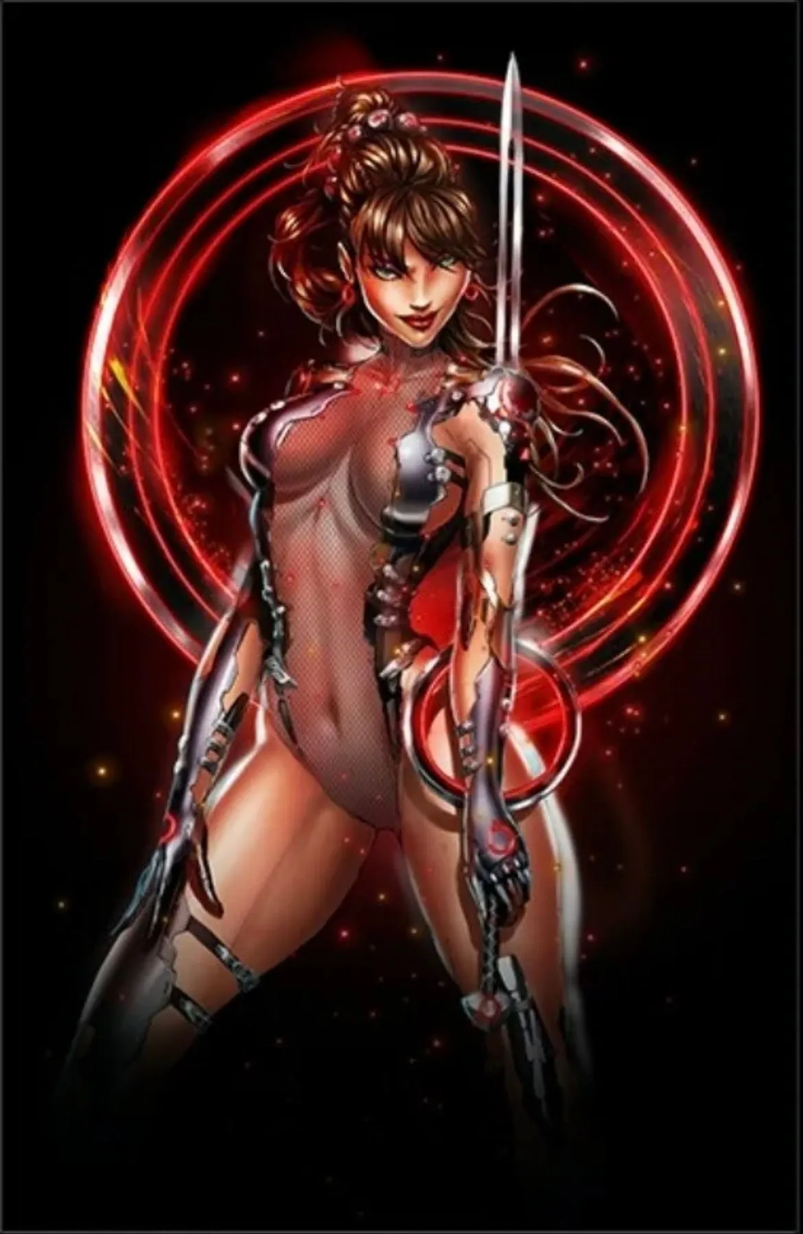 Product image for Daughters of Eden 1 darkfall metal signed by Jamie Tyndall with COA