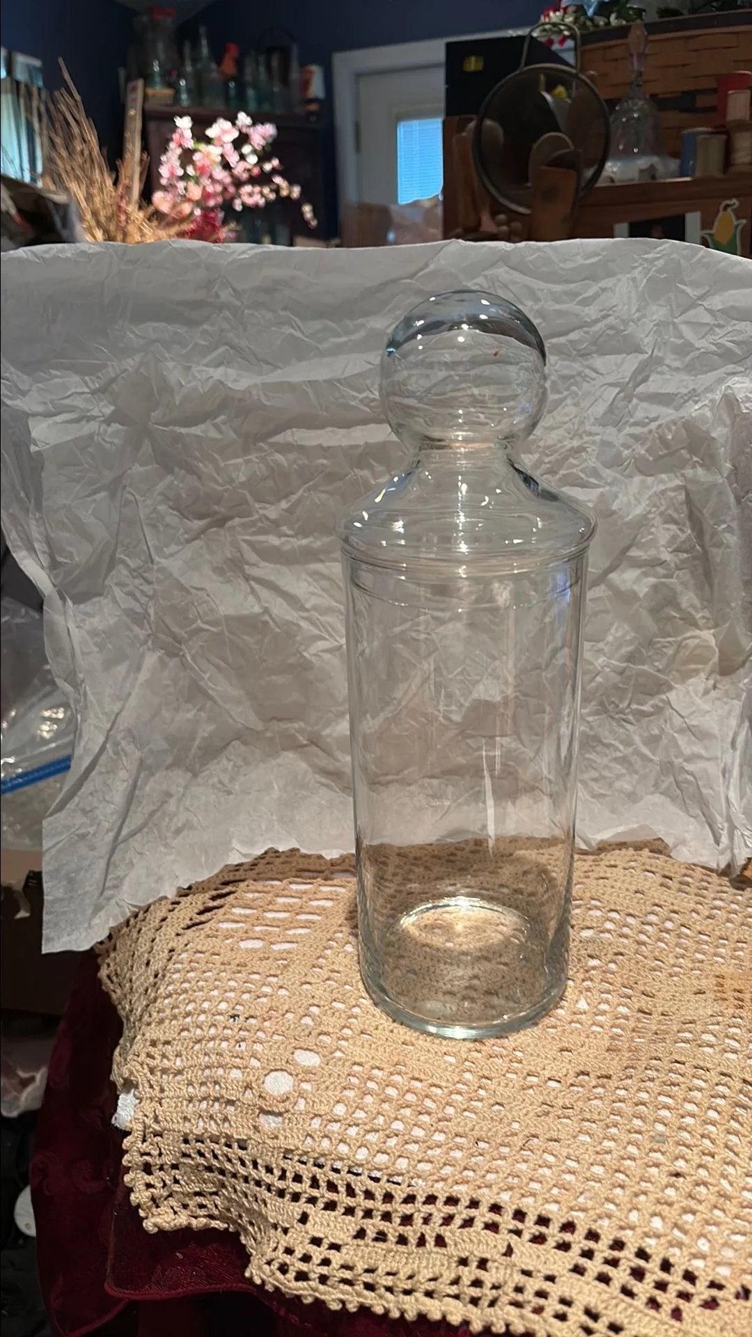 Product image for # 99 Apothecary jar 11 inches tall