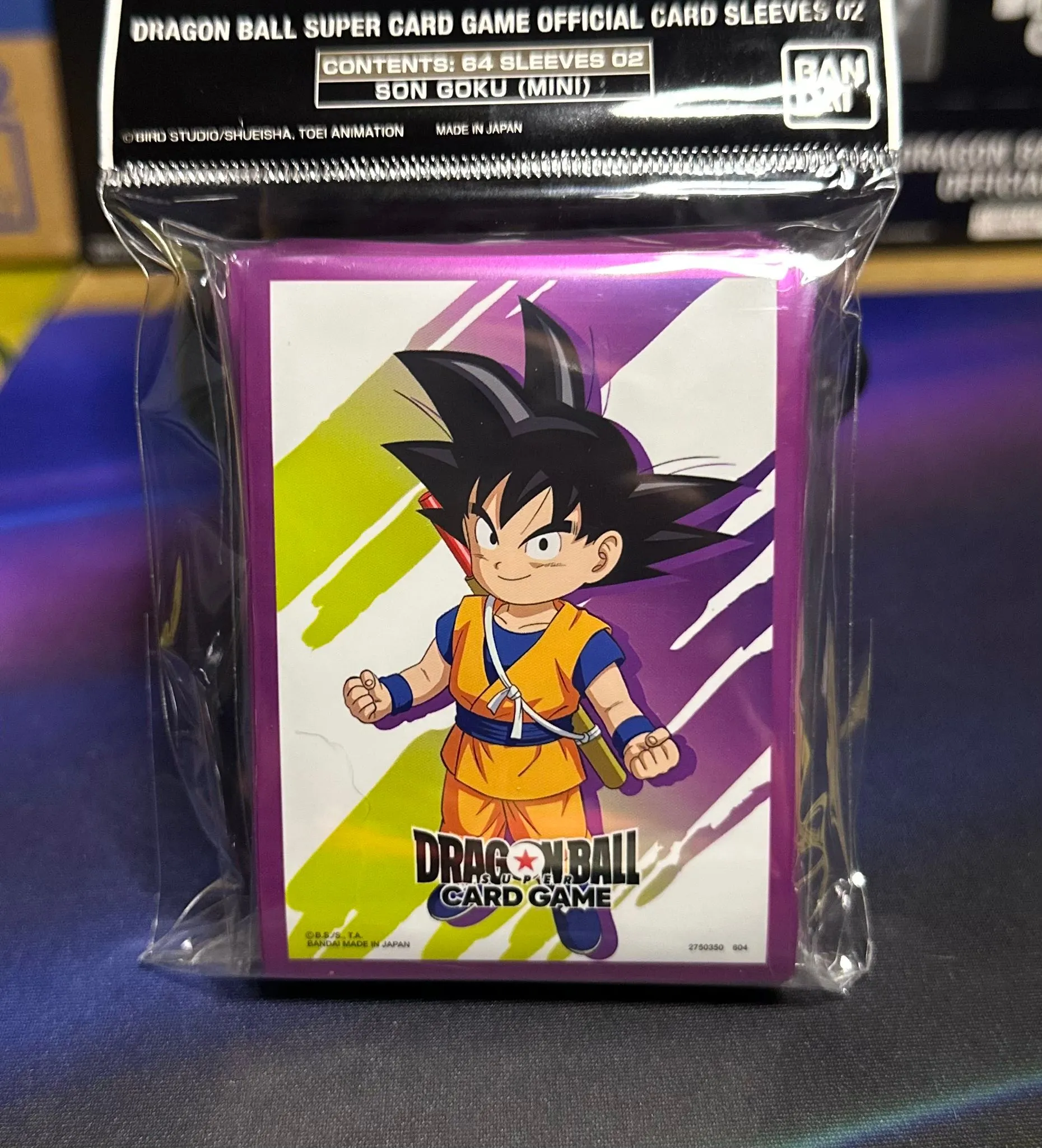 goku card sleeves Dragon Ball Super CCG Gift Collection 2022 Z-Deck Card Sleeves: SSB So –  Card Cavern Trading Cards, LLC main image 1