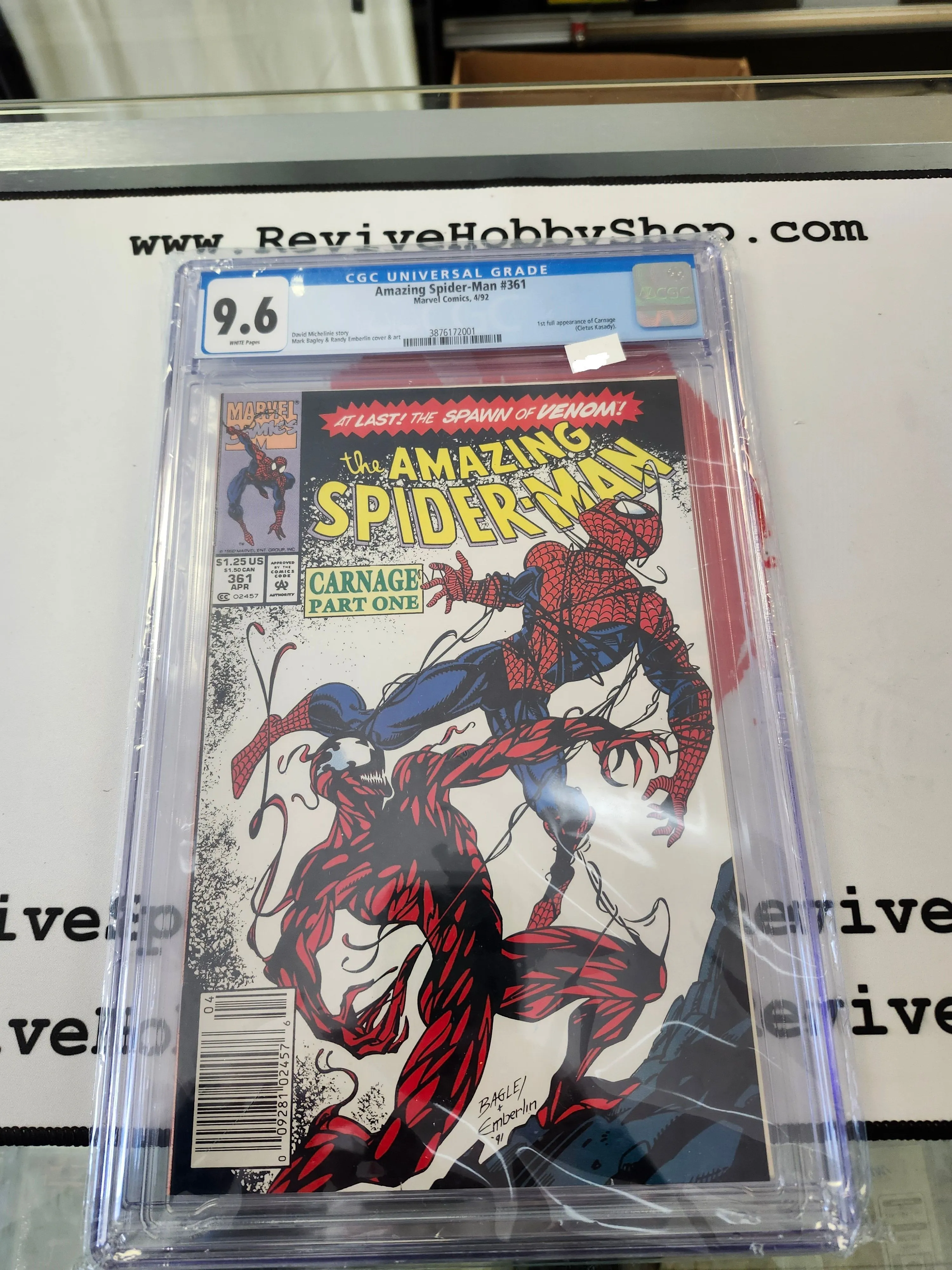 Product image for Amazing Spider-Man #361 CGC 9.6