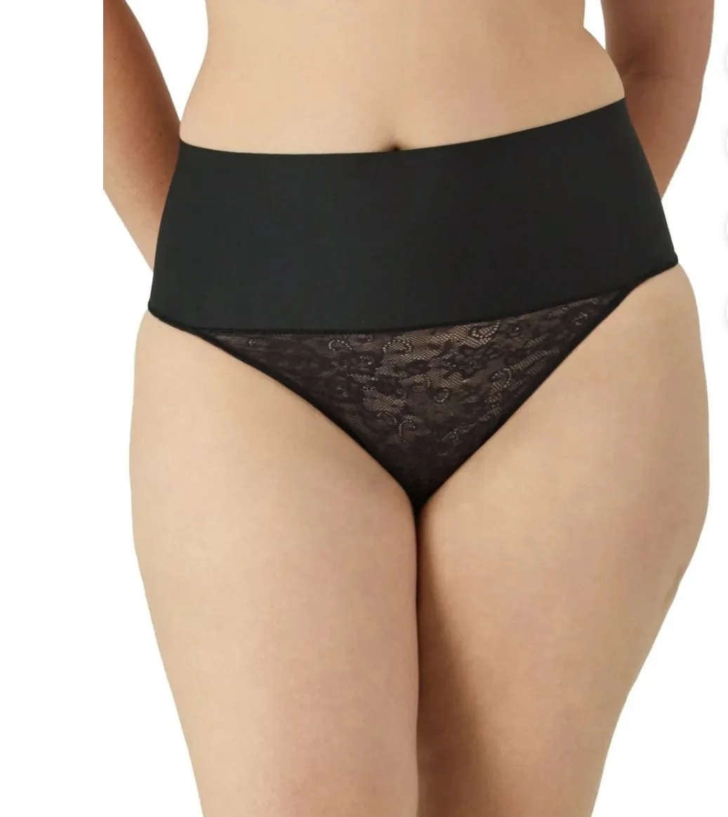Product image for NWT maiden form shaper thong 3X black U28